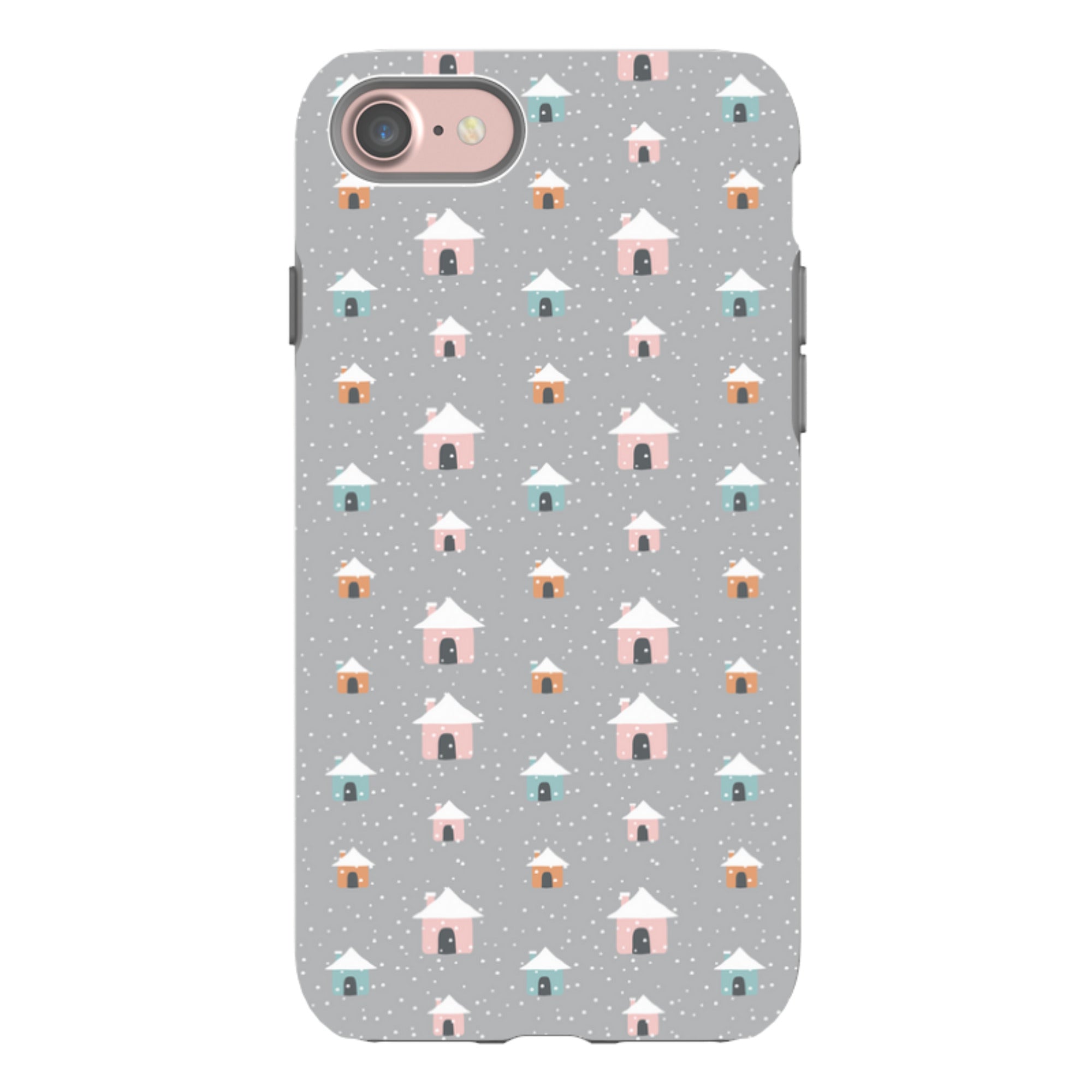 iPhone Tough Case - House Pattern