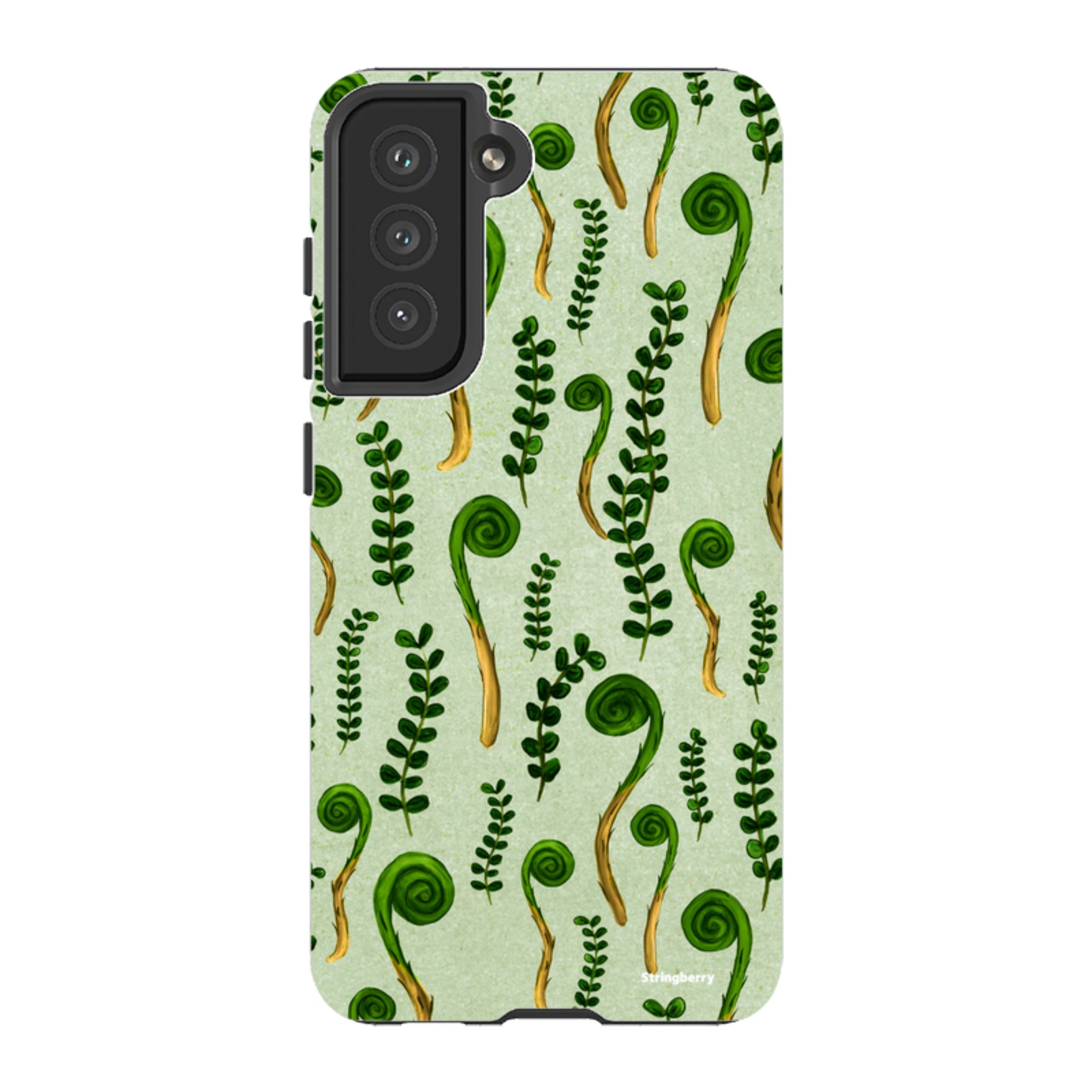 Samsung Tough Case - Fern Fronds By Katherine Quinn