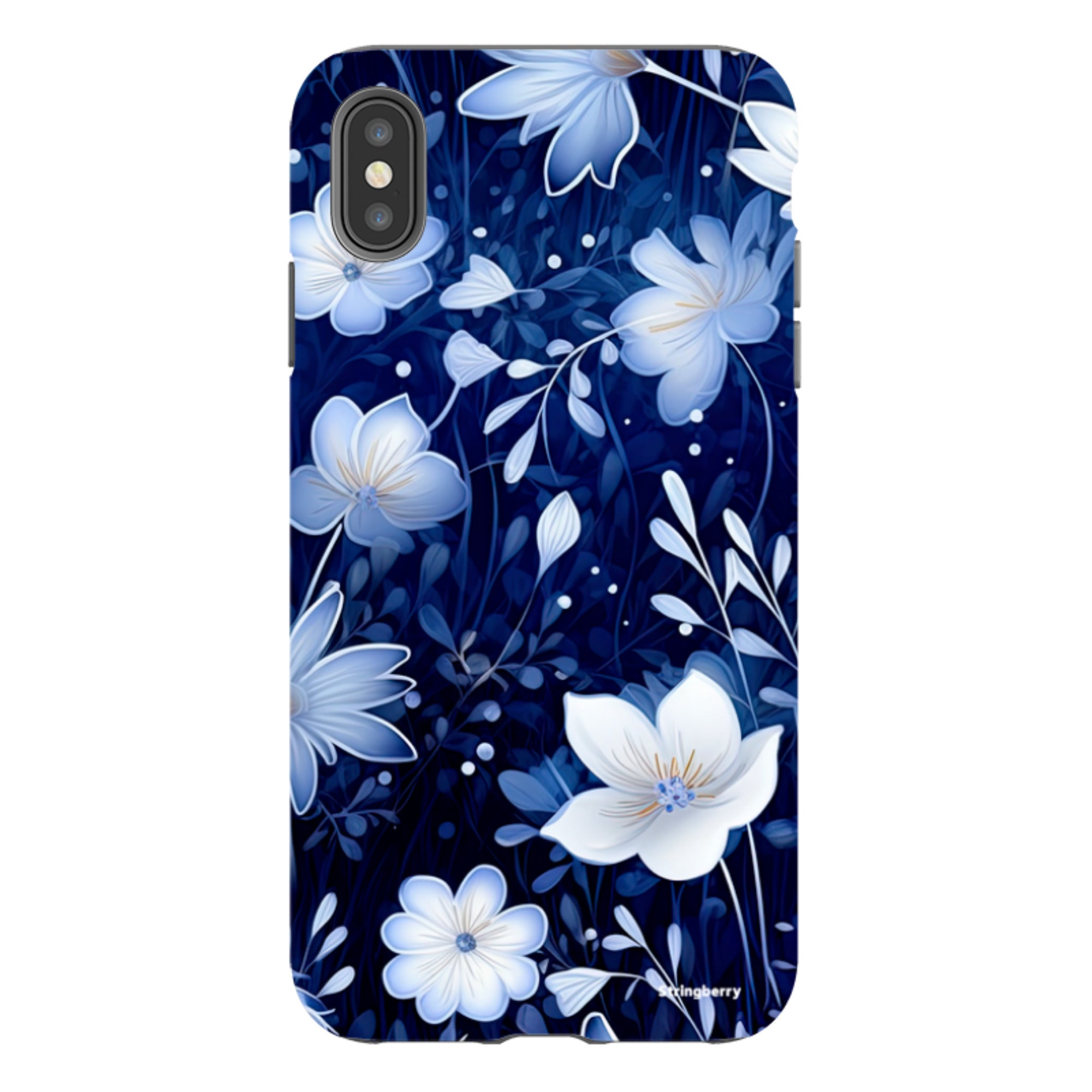 iPhone Tough Case - Blue Nutberry