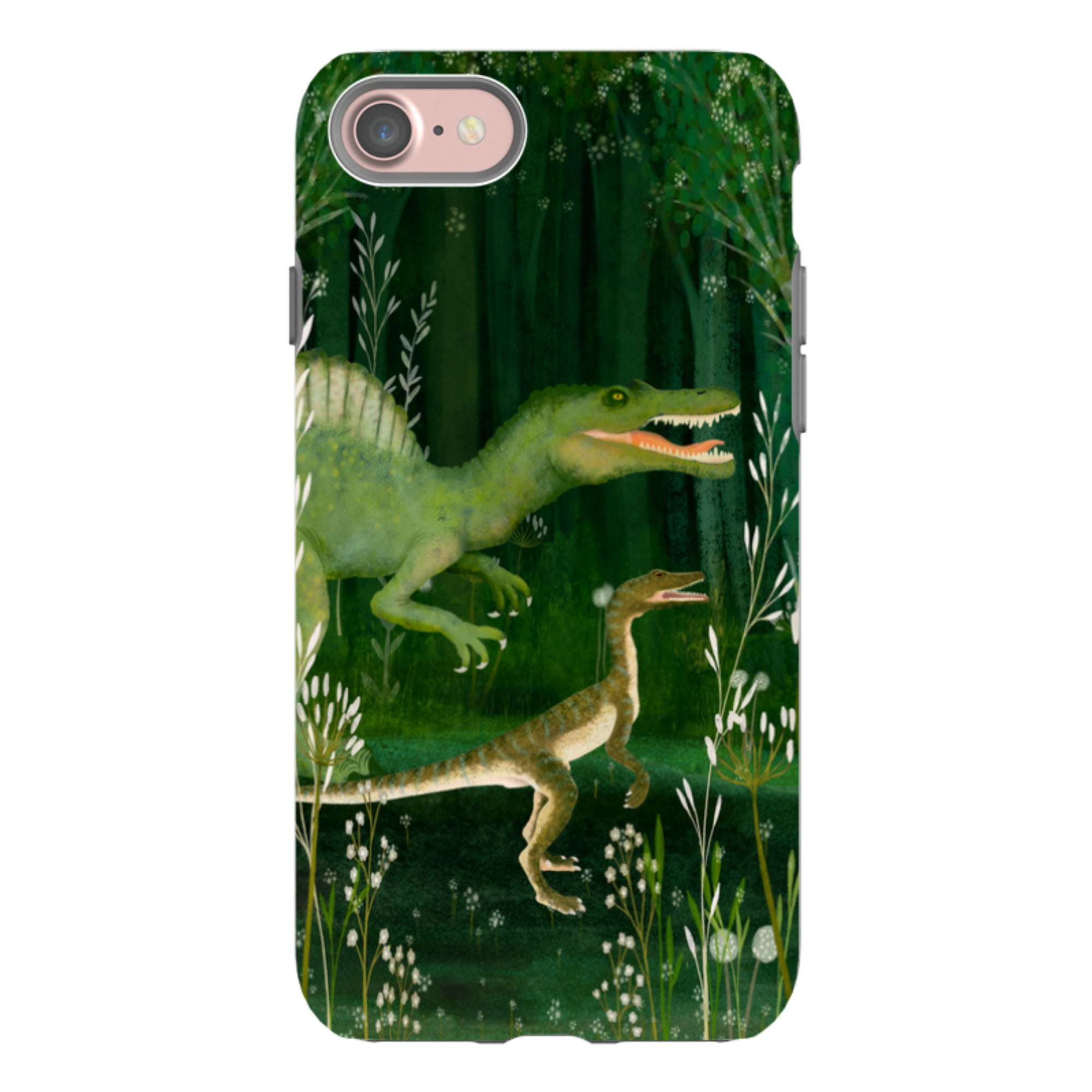 iPhone Tough Case - Dino Park II By Katherine Quinn