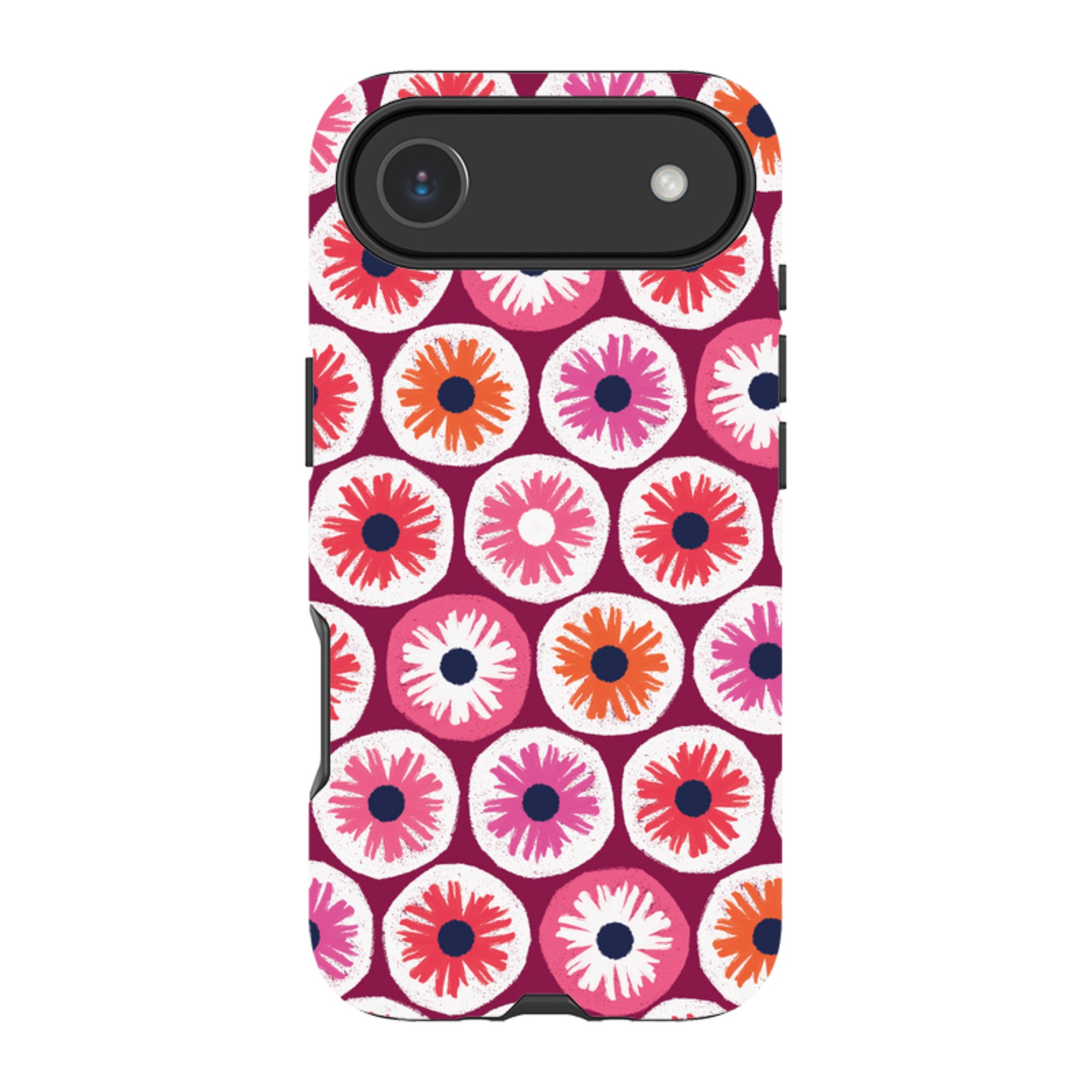 iPhone Tough Case - Penny Flowers Red By Ali Brookes