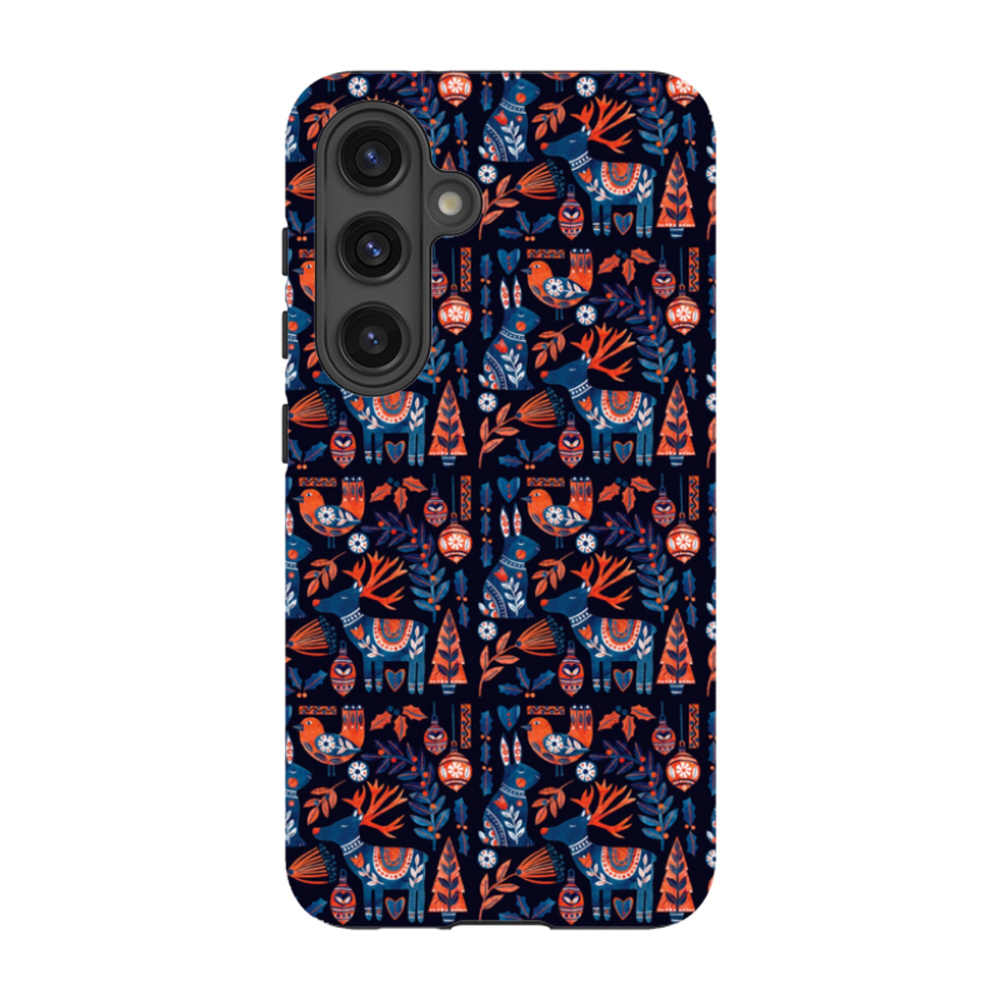 Samsung Tough Case - Scandi Animals Dark By Tracey English