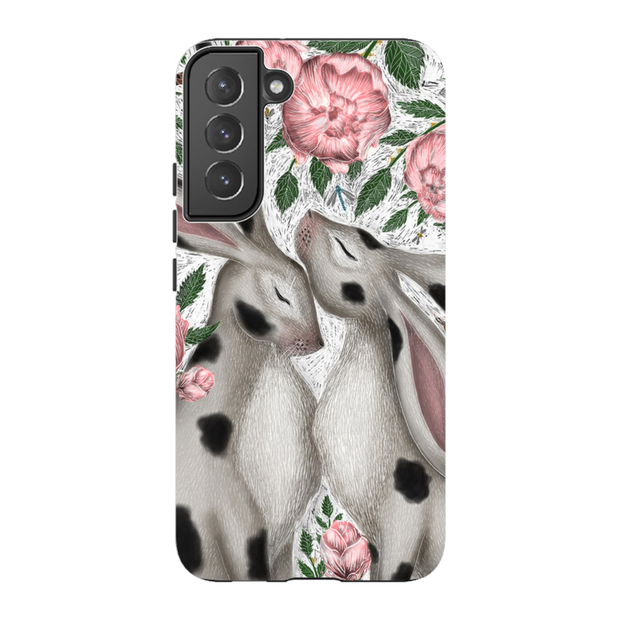 Samsung Tough Case - Hares And Peonies By Catherine Rowe