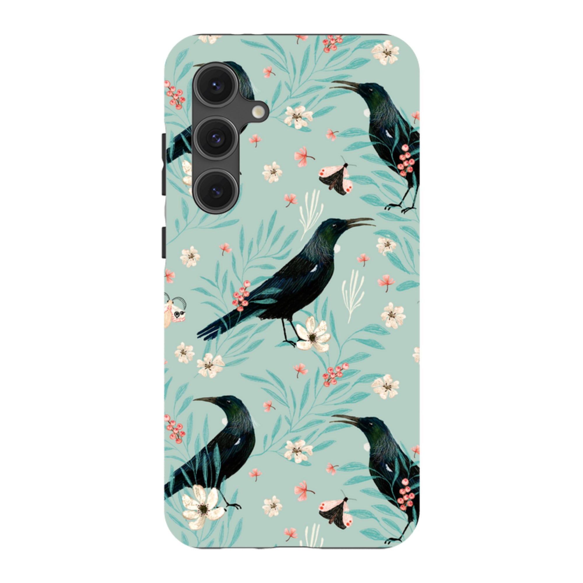 Samsung Tough Case - Tui Light Blue By Katherine Quinn