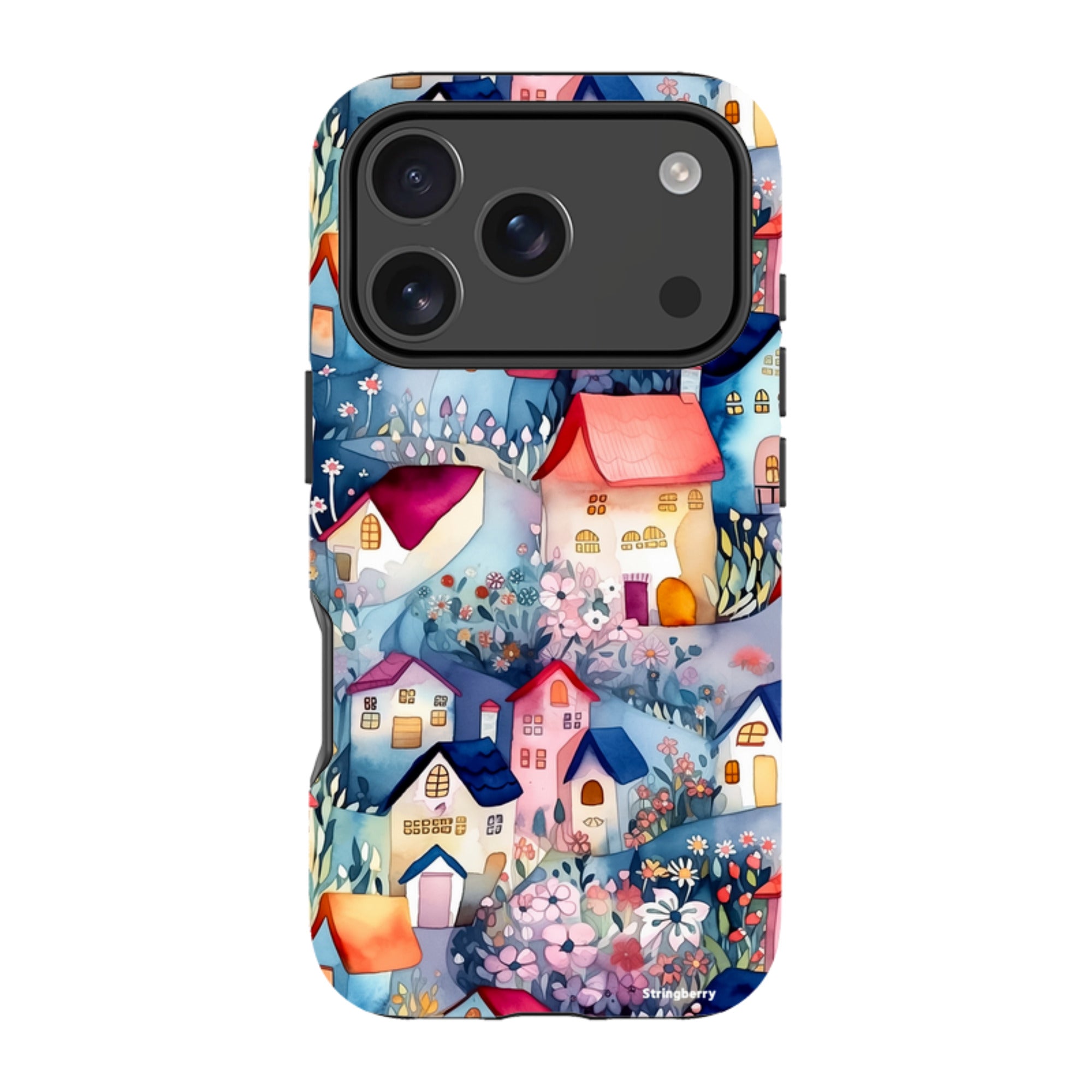 iPhone MagSafe Tough Case - Fairy Houses II