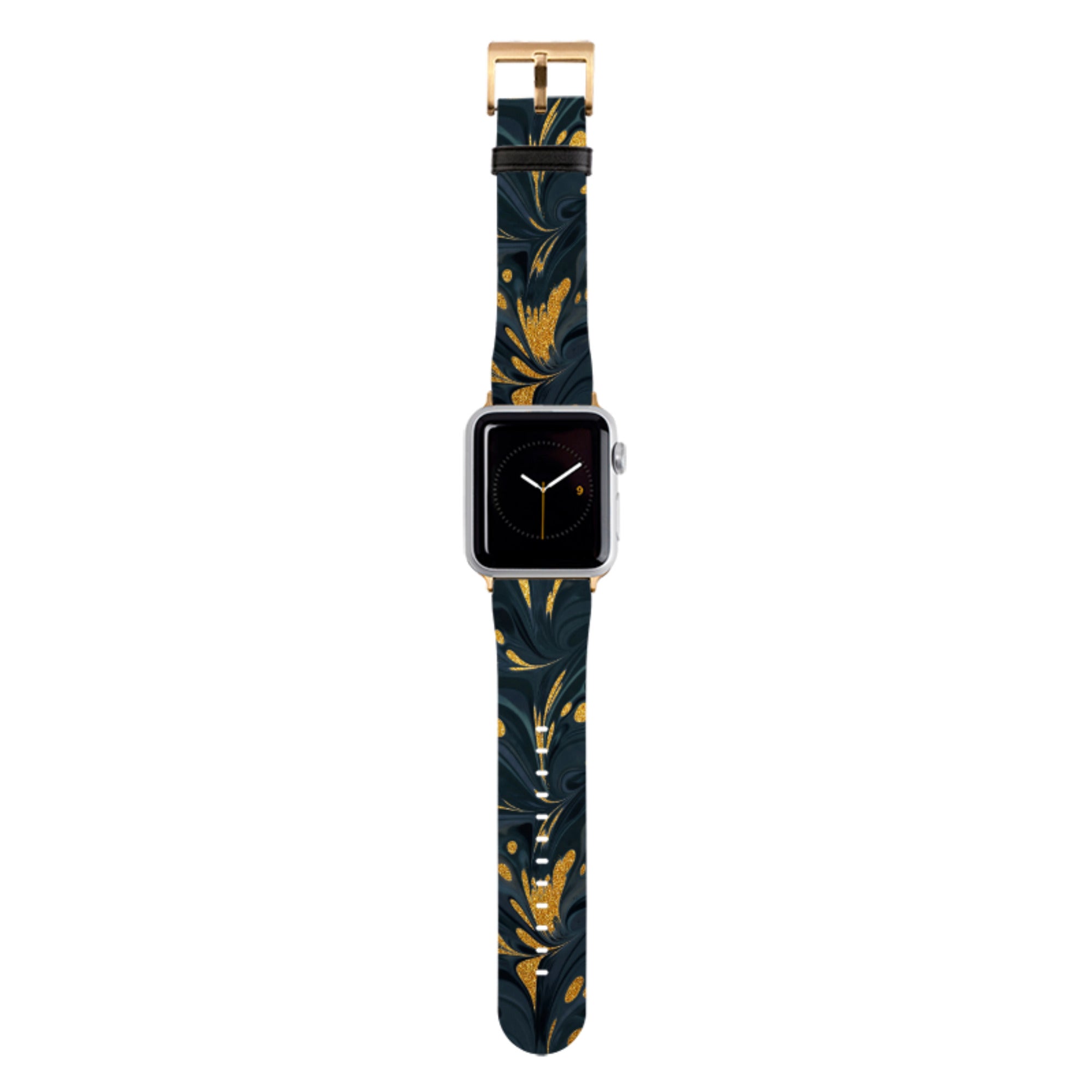 Stormy Leaves Apple Watch Strap