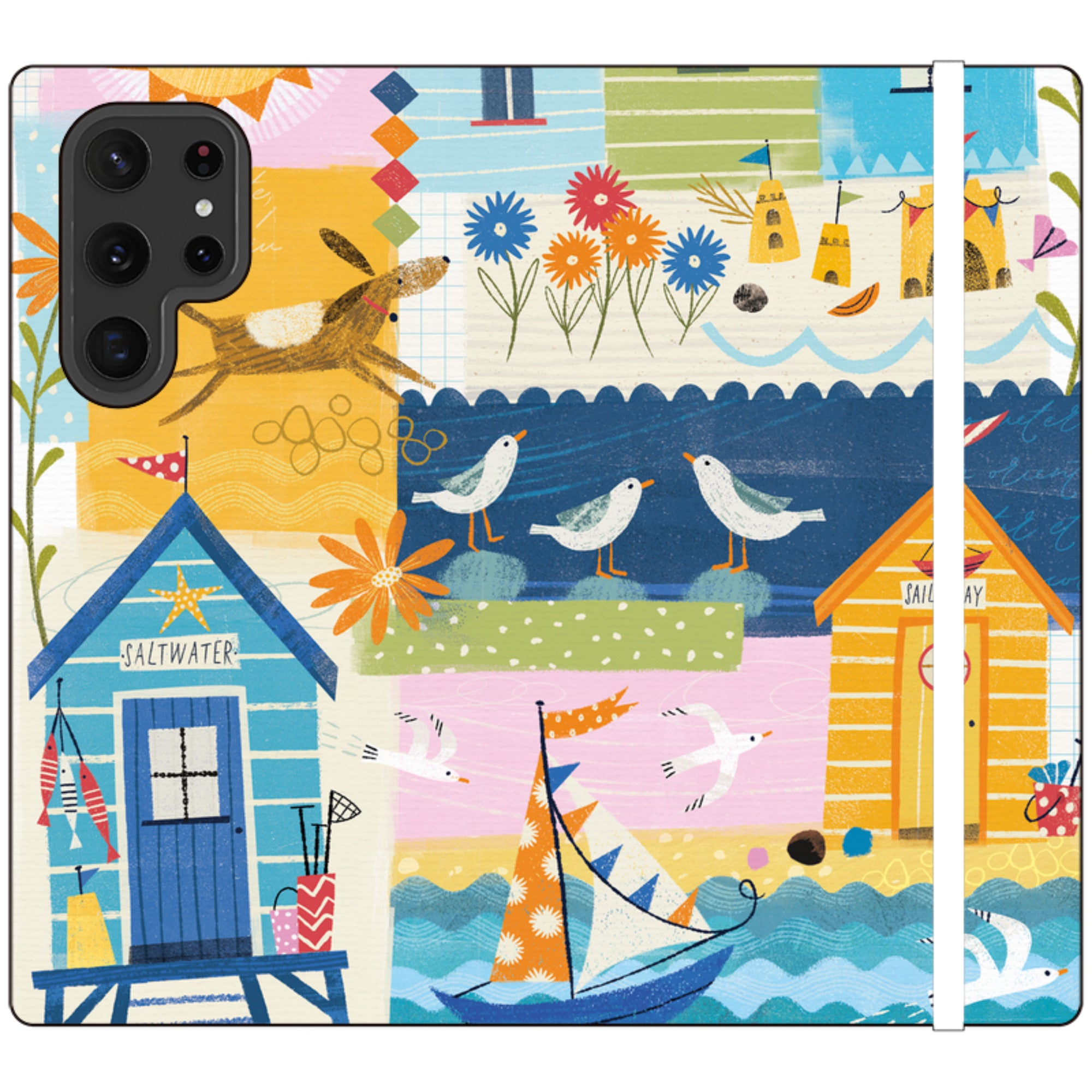 Sunny Days Wallet Case By Ali Brookes