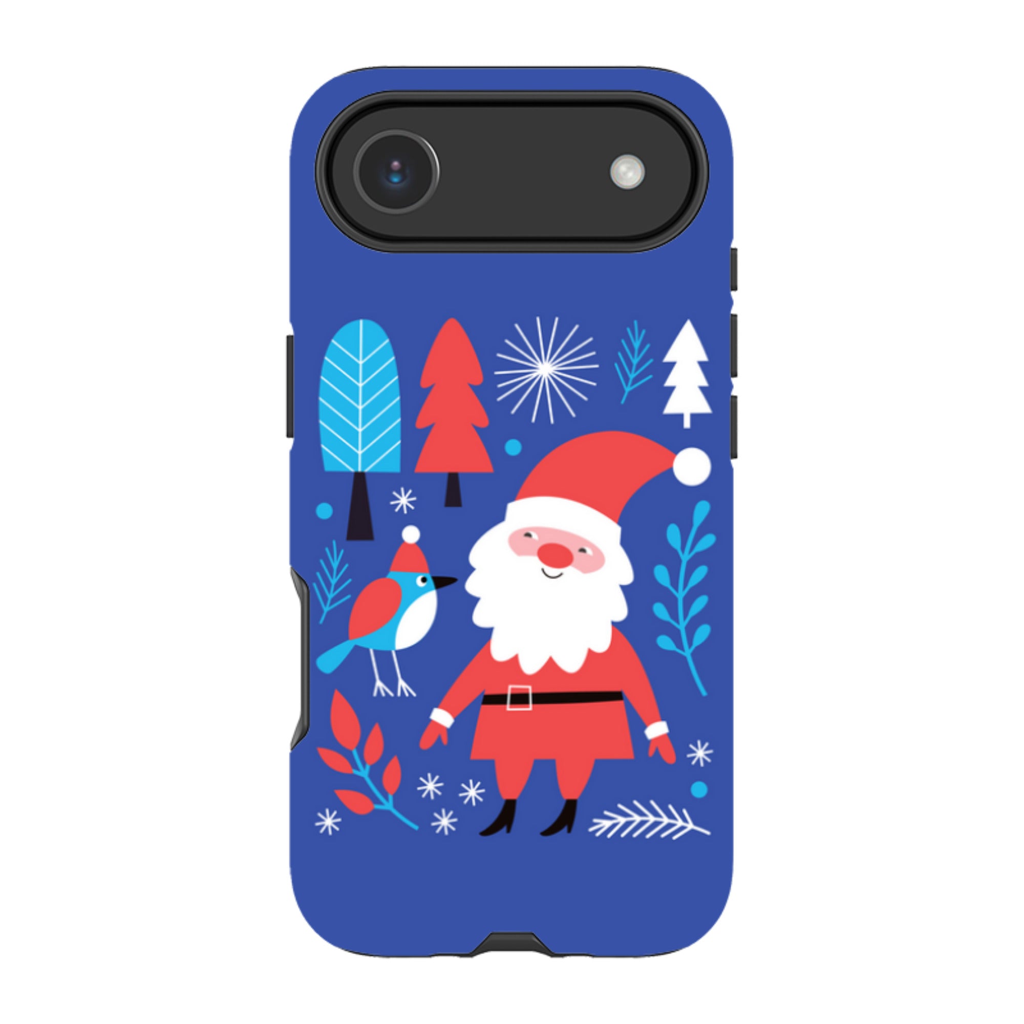 iPhone MagSafe Tough Case - Santa and Bird