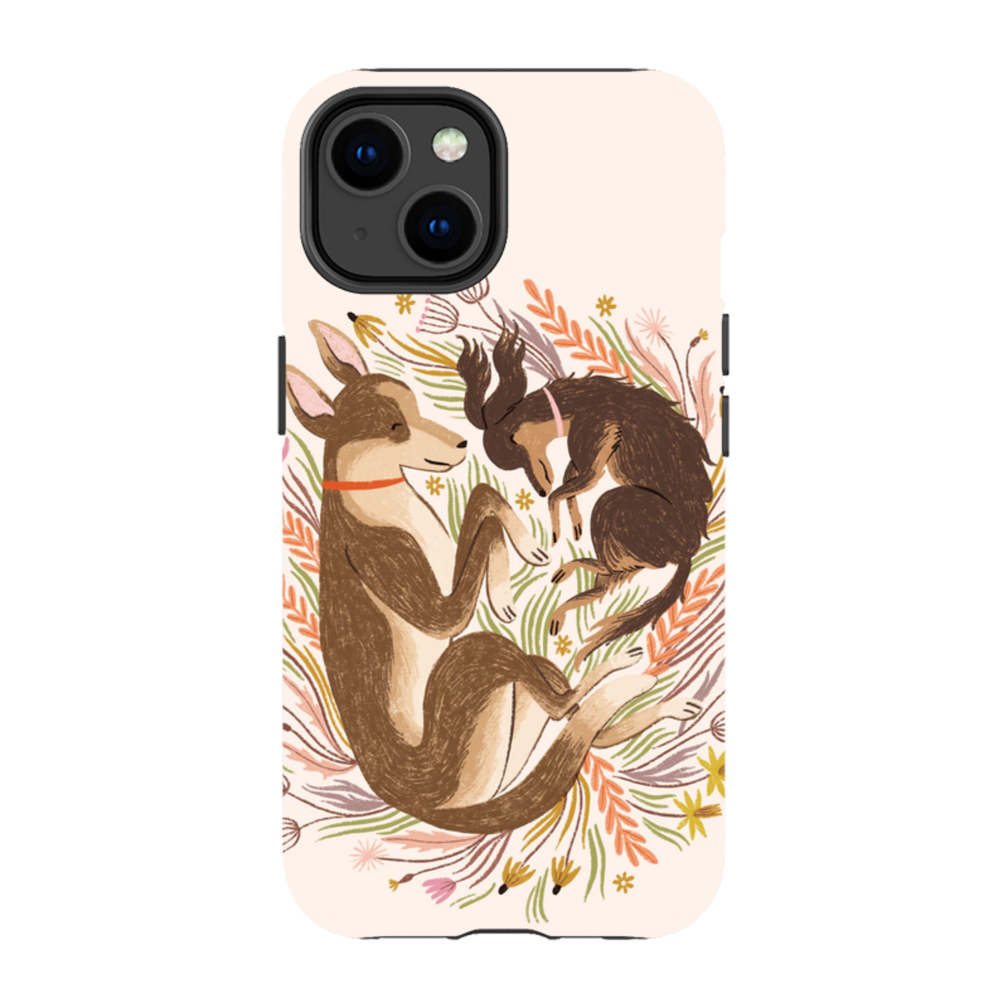 iPhone Tough Case - No Better Dream (Dogs) By Meghann Rader