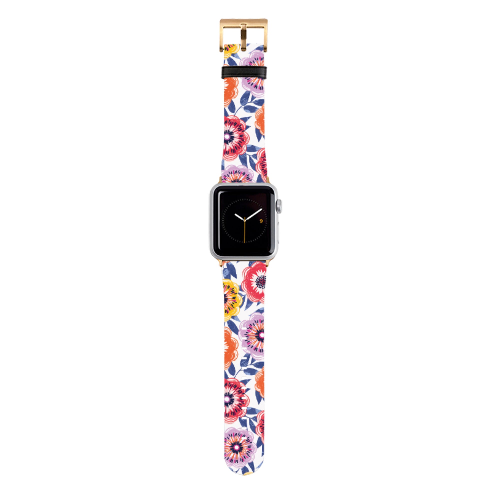 Bright Blooms III Apple Watch Strap By Ali Brookes