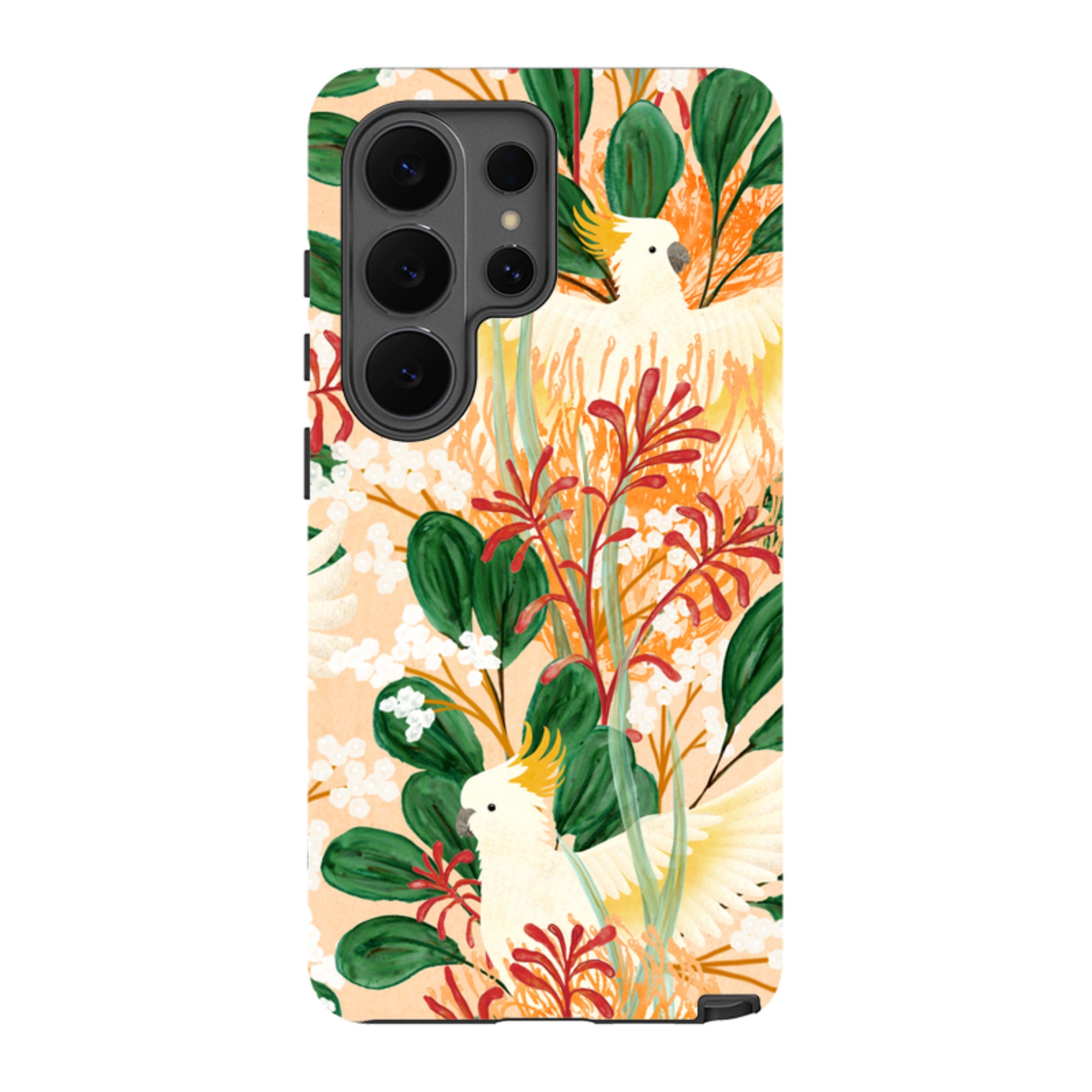 Samsung Tough Case - Cockatoo By Katherine Quinn