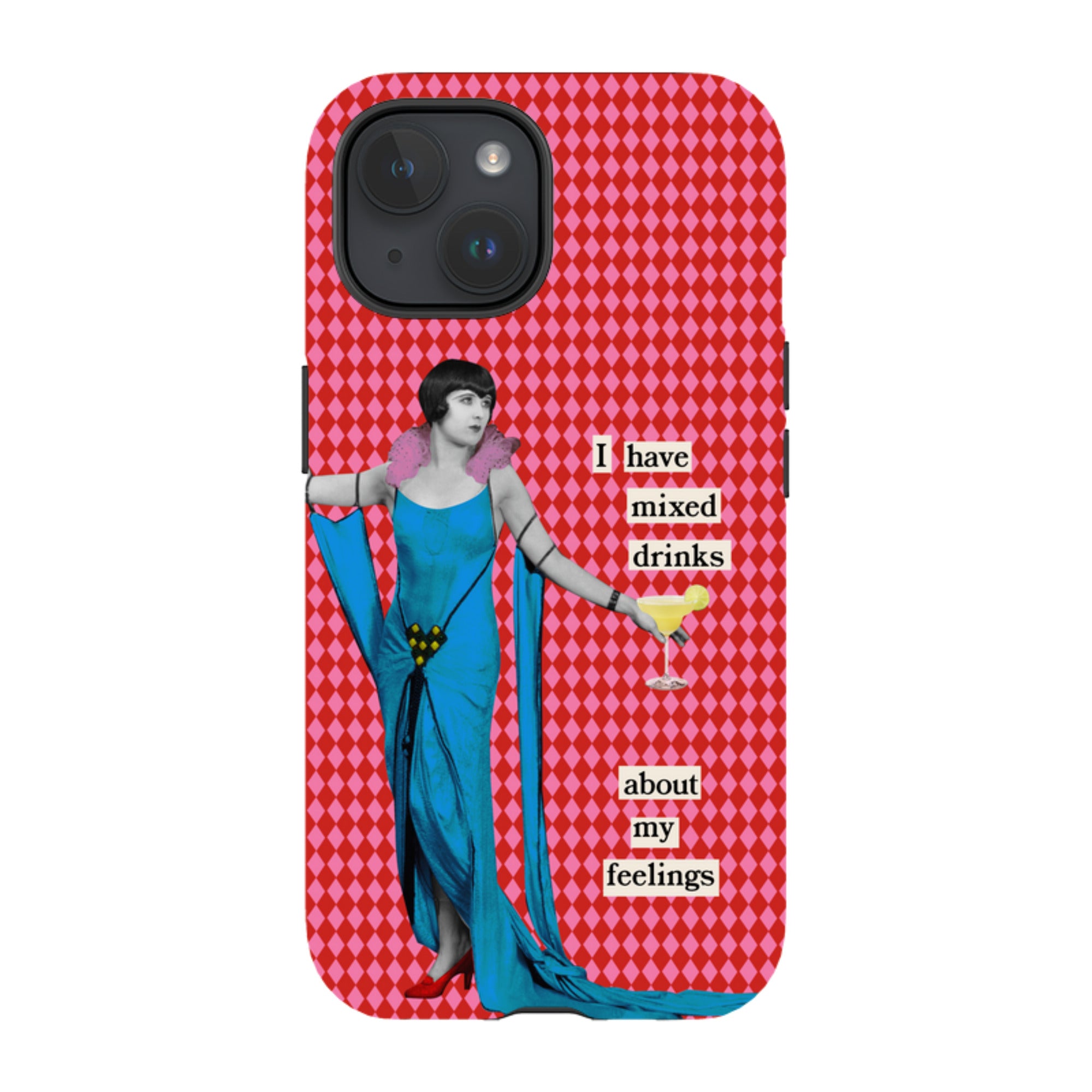 iPhone Tough Case - Mixed Drinks By Clare Jordan