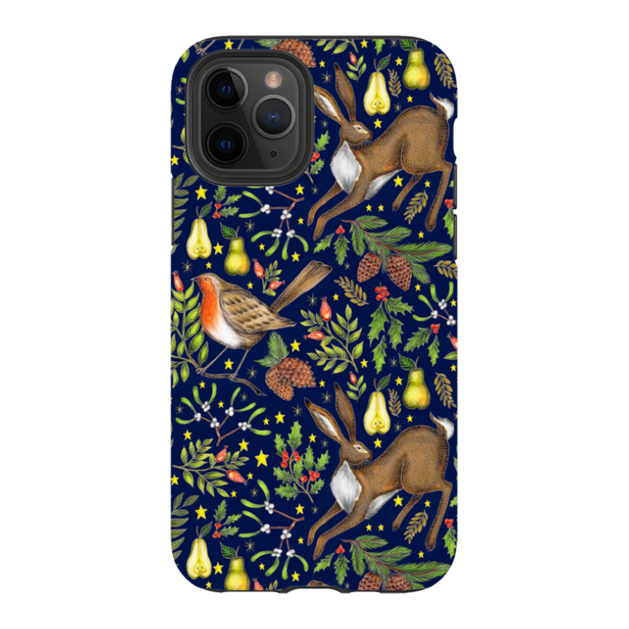 iPhone Tough Case - Christmas Garden By Catherine Rowe