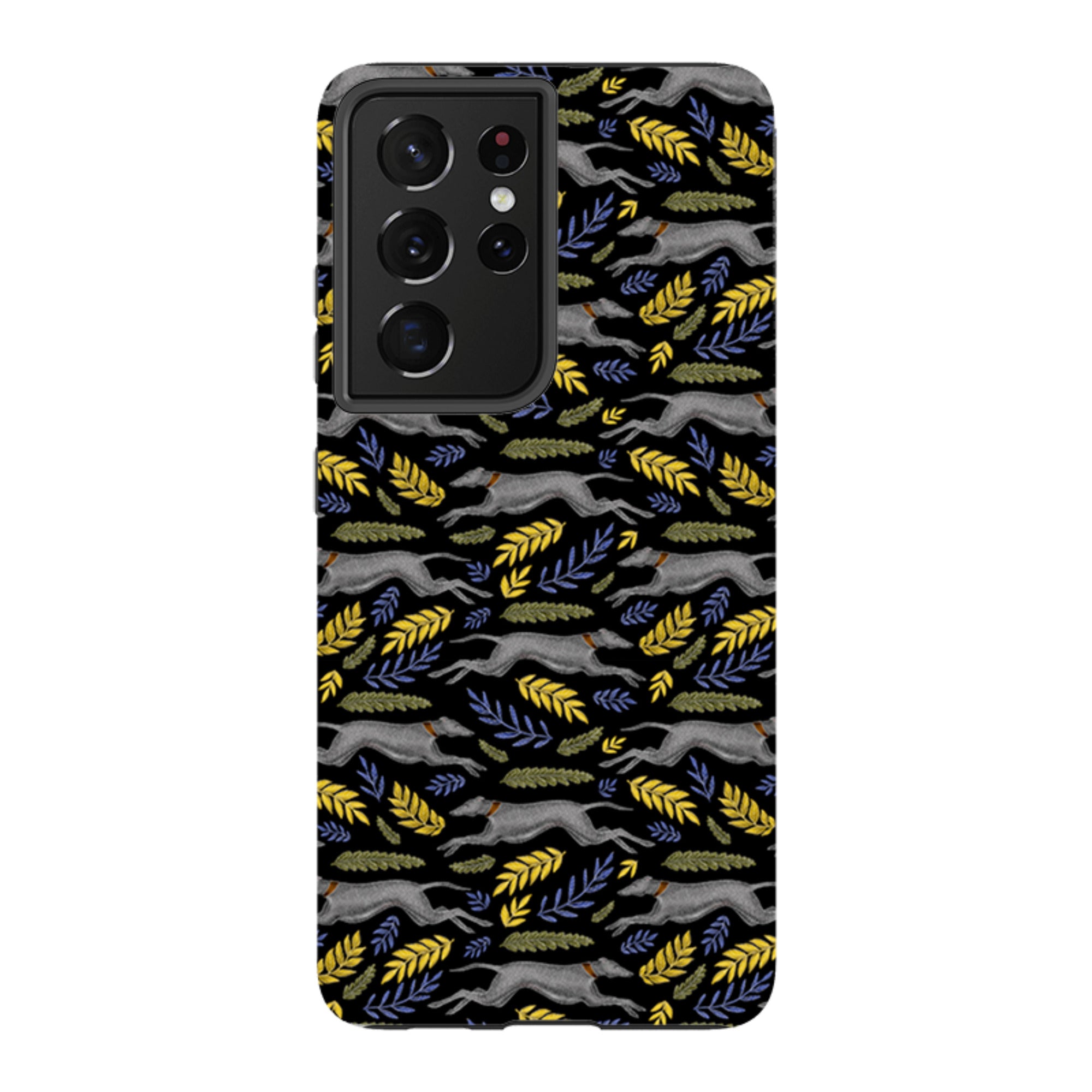 Samsung Tough Case - Greyhound Pattern By Catherine Rowe