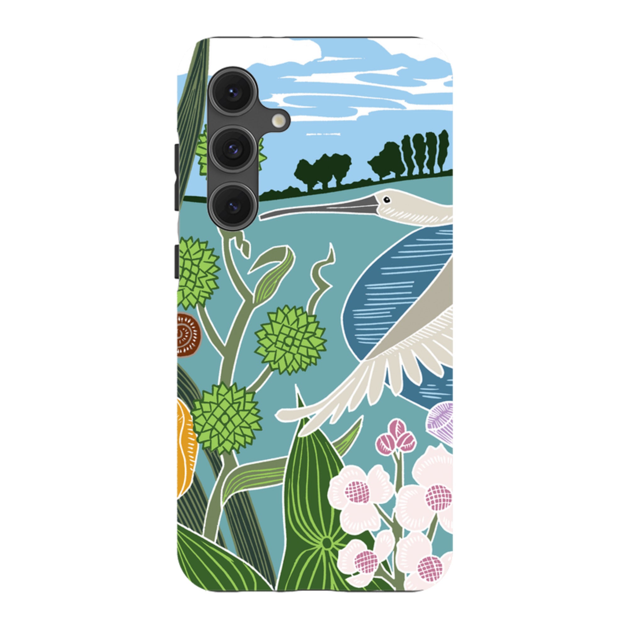 Samsung Tough Case - Spoonbill By Kate Heiss