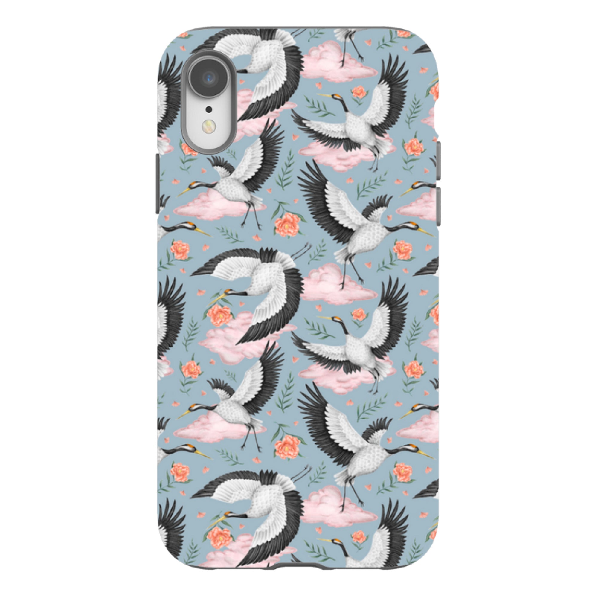 iPhone Tough Case - Flight Of The Cranes By Catherine Rowe
