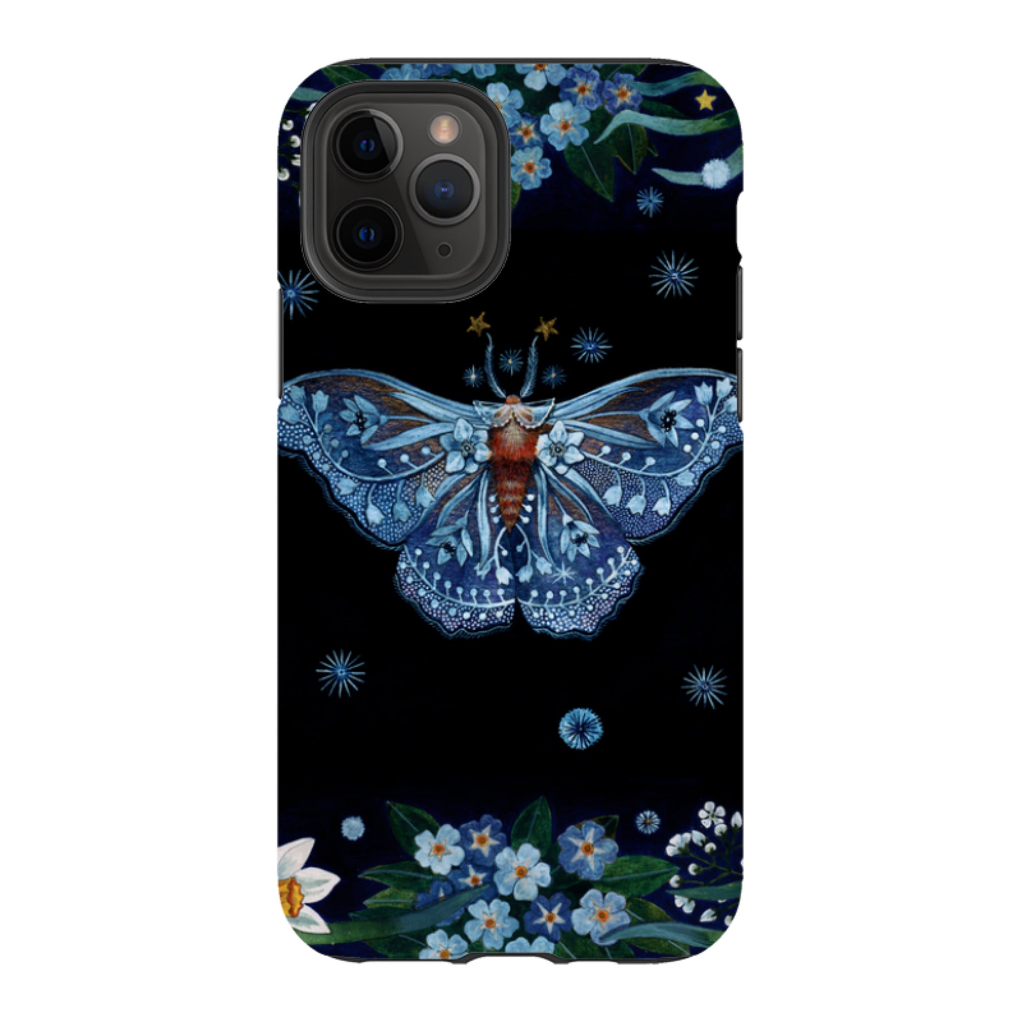 iPhone Tough Case - Night Moth By Maria Matos