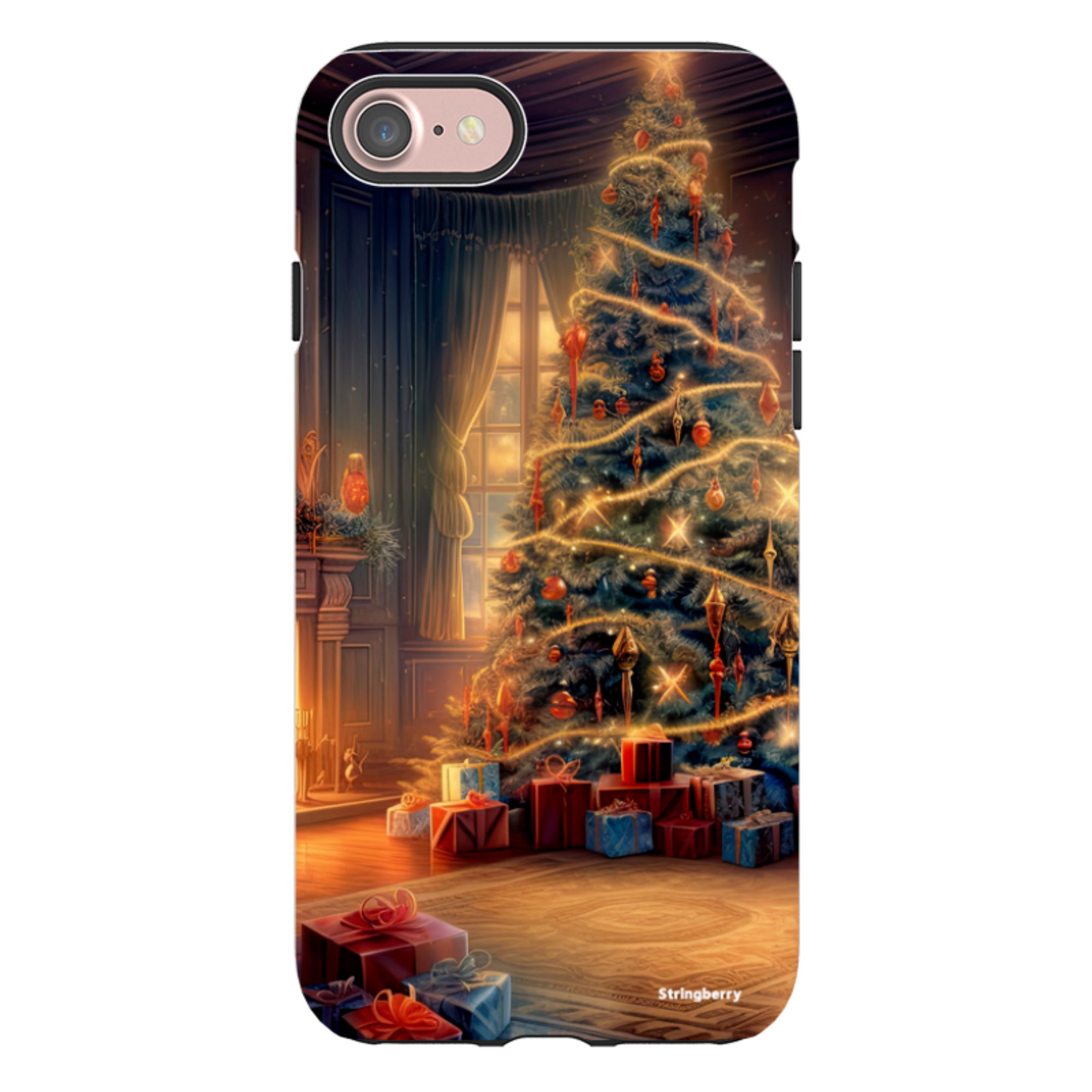 iPhone Tough Case - Holly Jolly Christmas