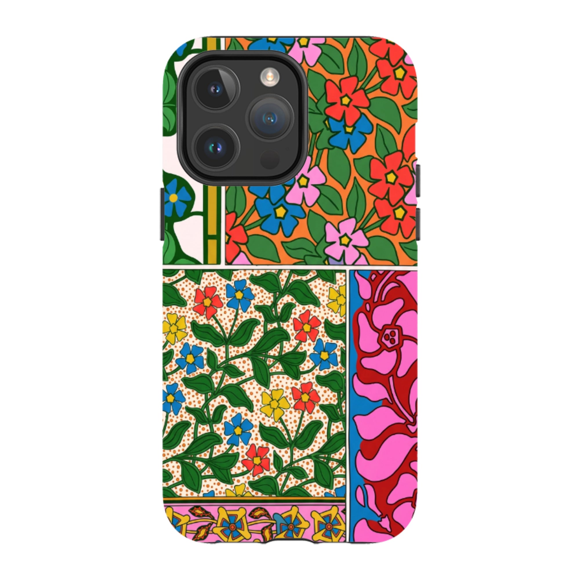 iPhone MagSafe Tough Case - Vintage Wildflowers