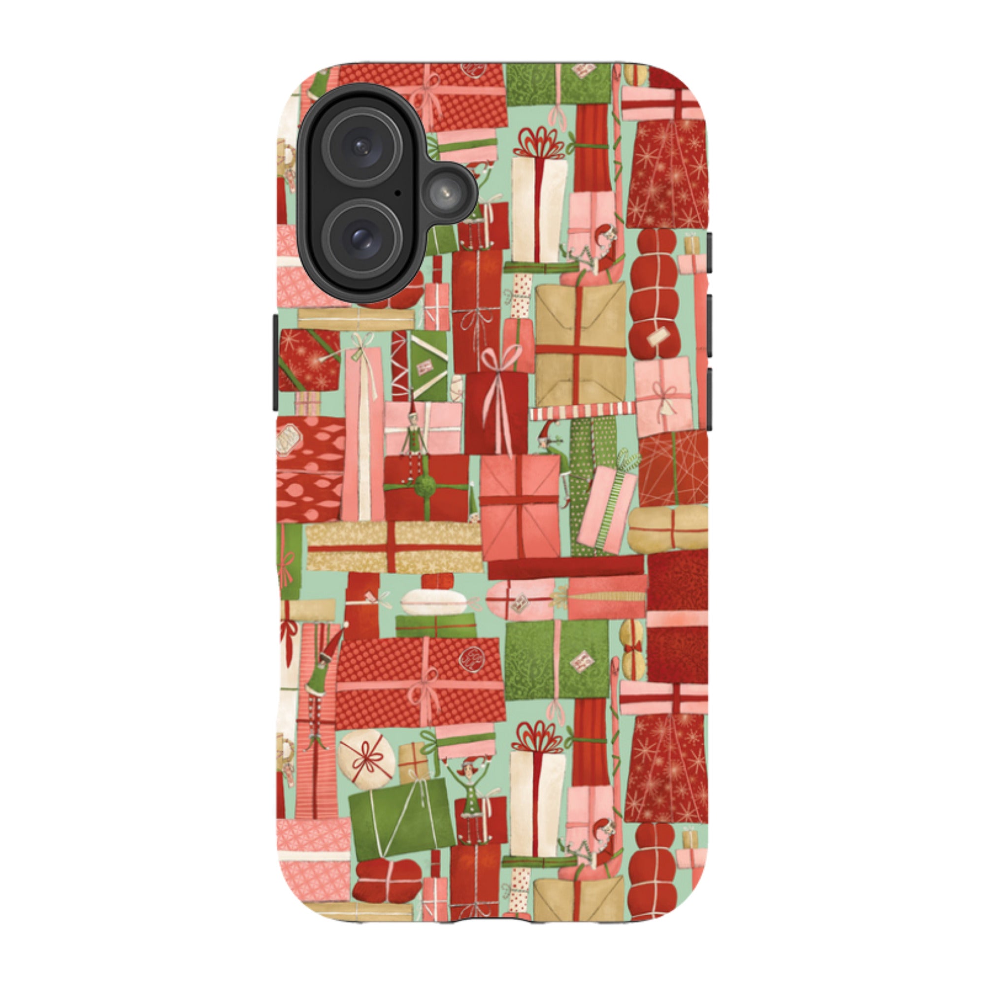 iPhone MagSafe Tough Case - Santas Helpers By Maja Lindberg