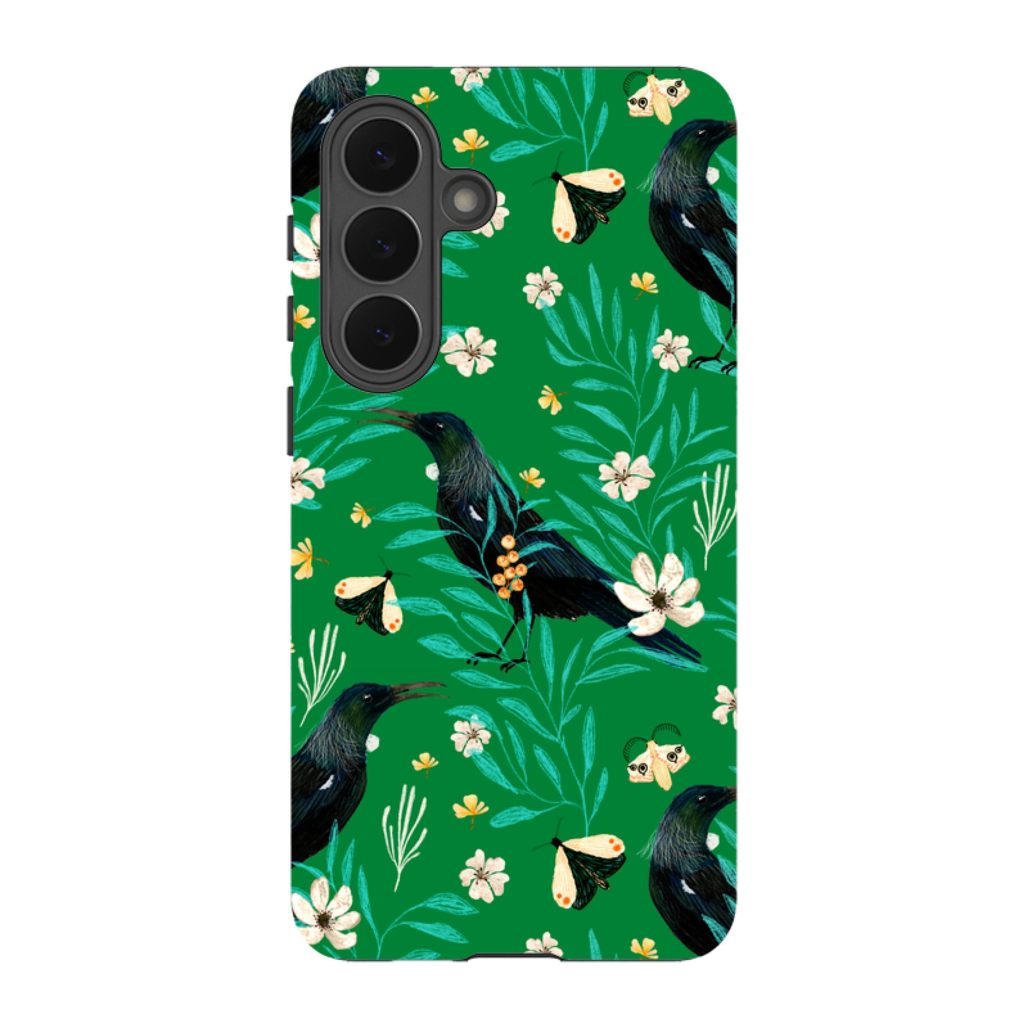 Samsung Tough Case - Tui Green By Katherine Quinn
