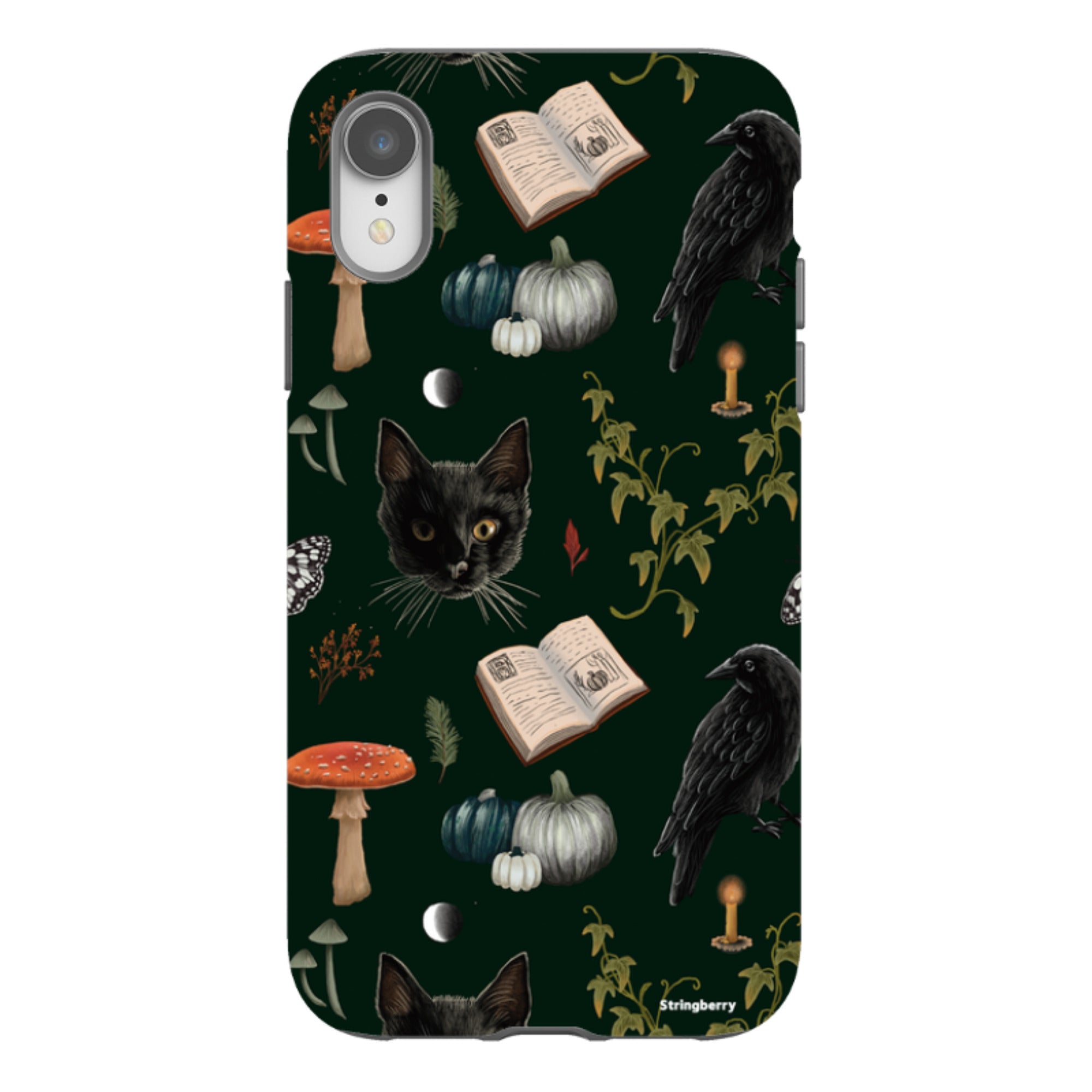 iPhone Tough Case - Halloween Pattern I By Anna Stead