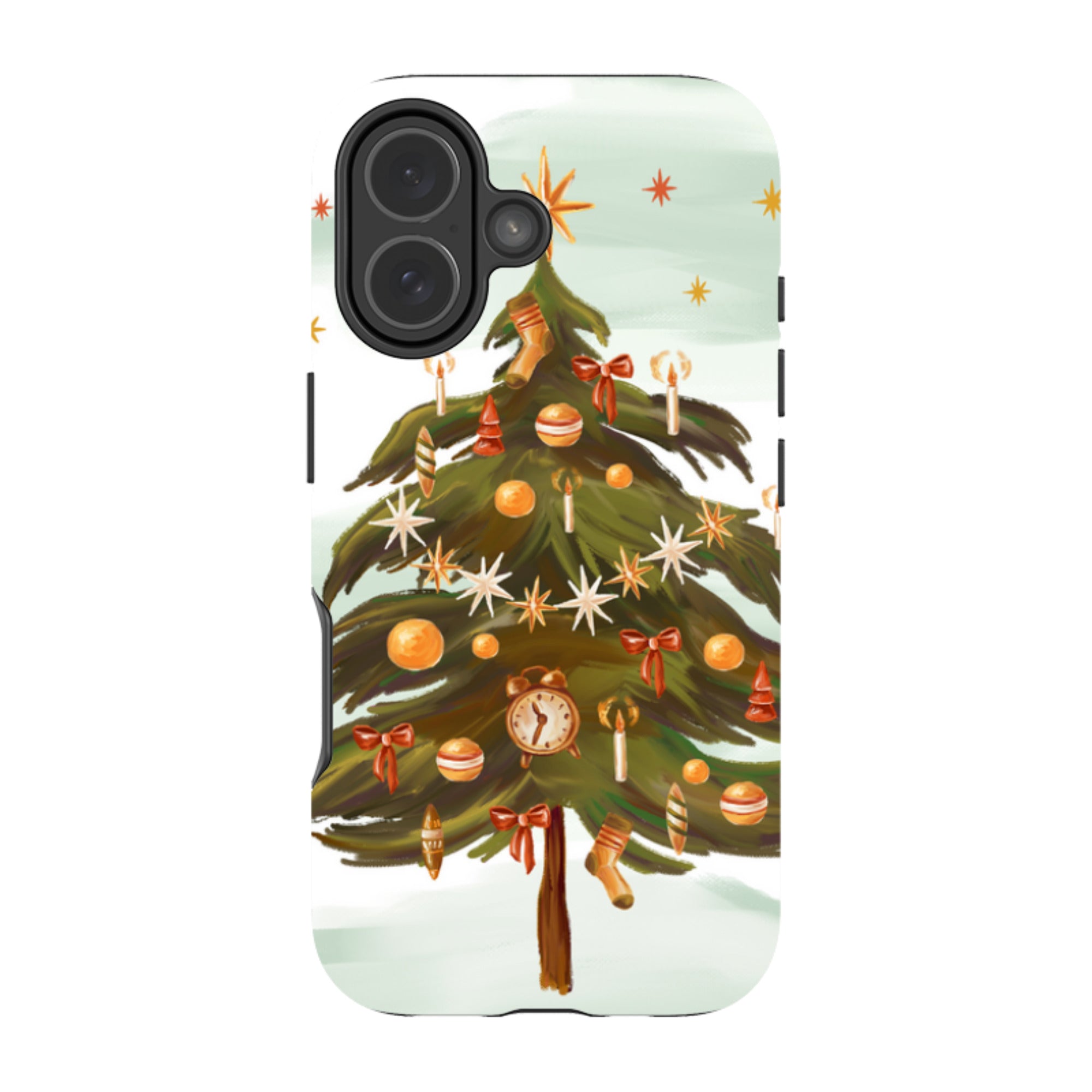 iPhone Tough Case - Outdoor Xmas Tree