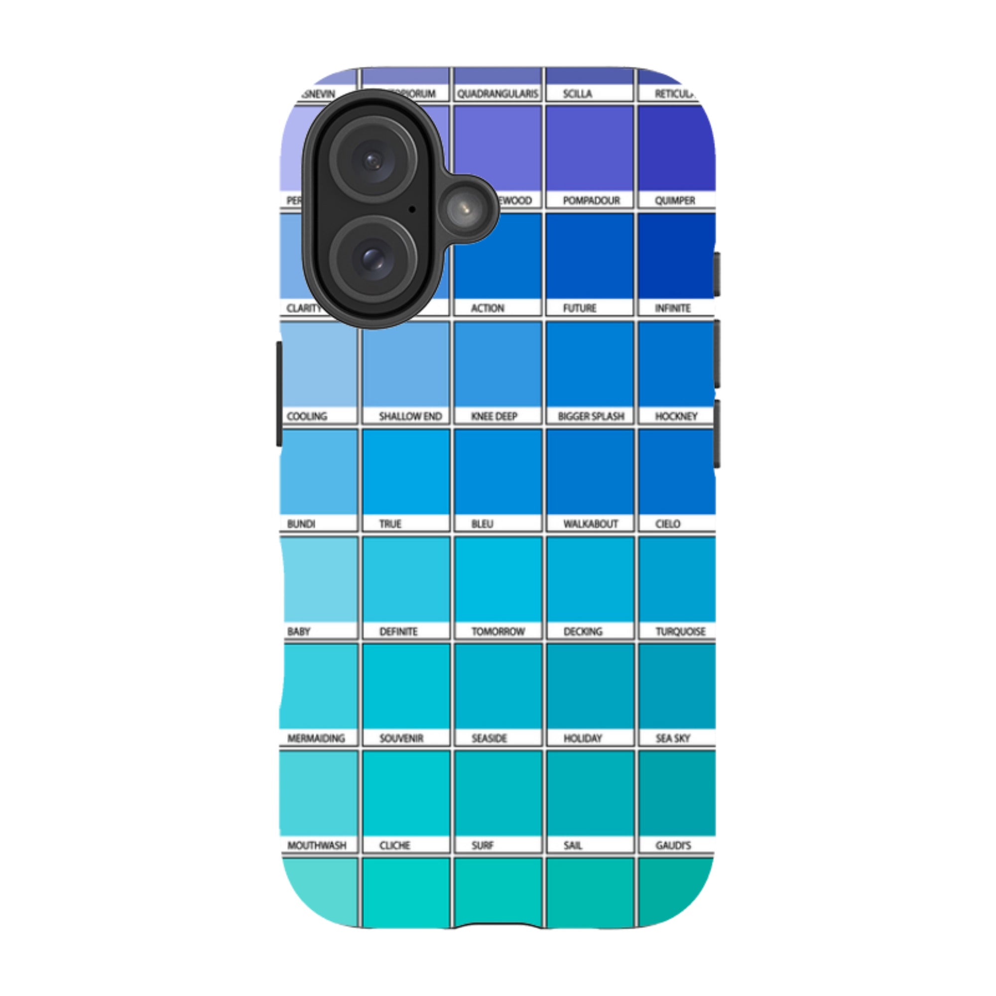iPhone MagSafe Tough Case -  Blue Chromology By Kitty Joseph