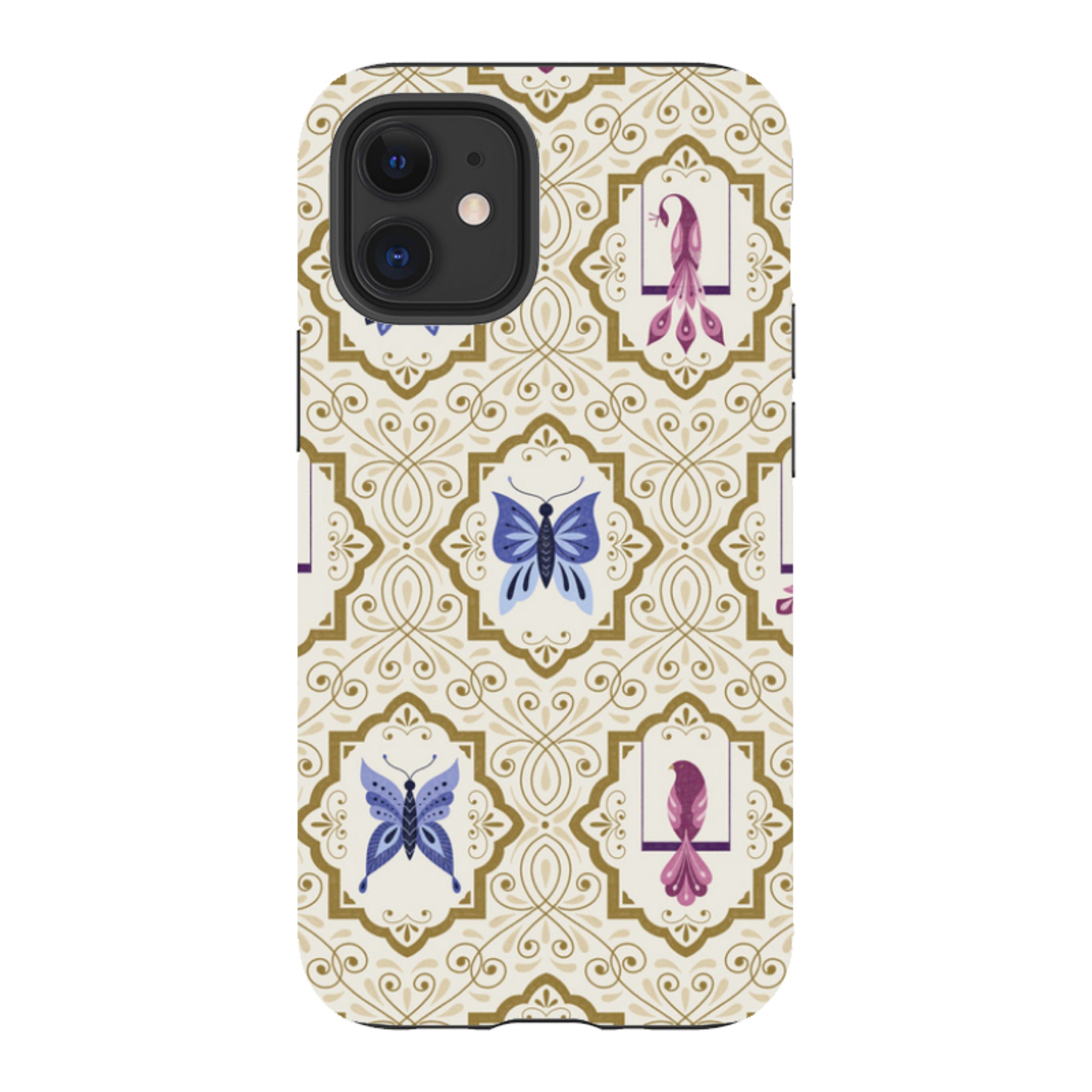 iPhone Tough Case - Wingframes Ivory By Jenny Zemanek