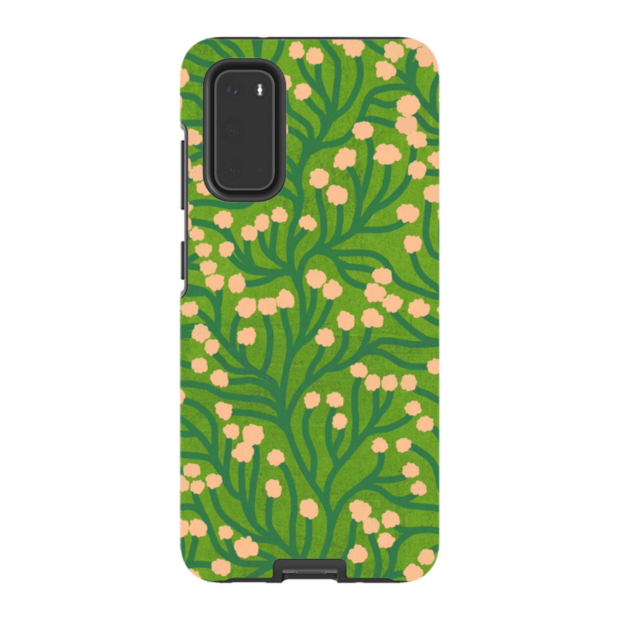 Samsung Tough Case - Vine Pink And Teal By Katherine Quinn