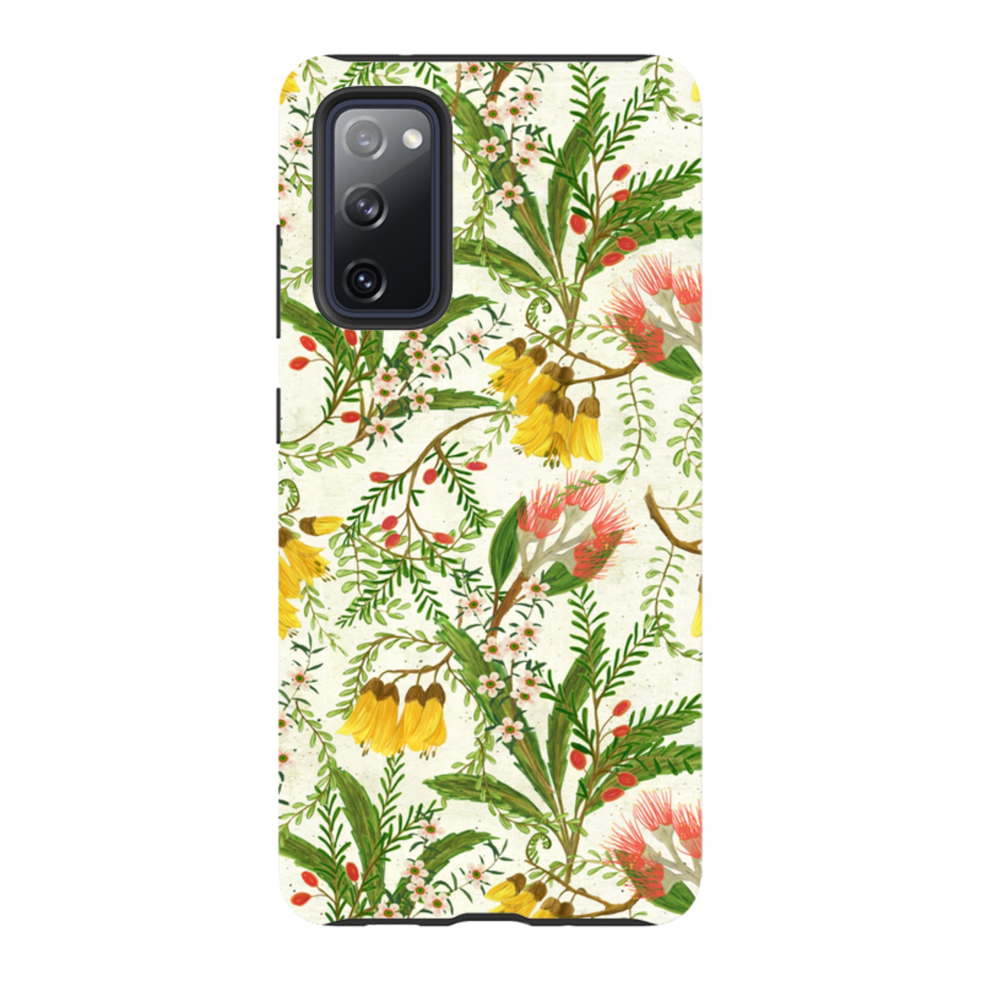 Samsung Tough Case - Kowhai And Bottle Brush By Katherine Quinn