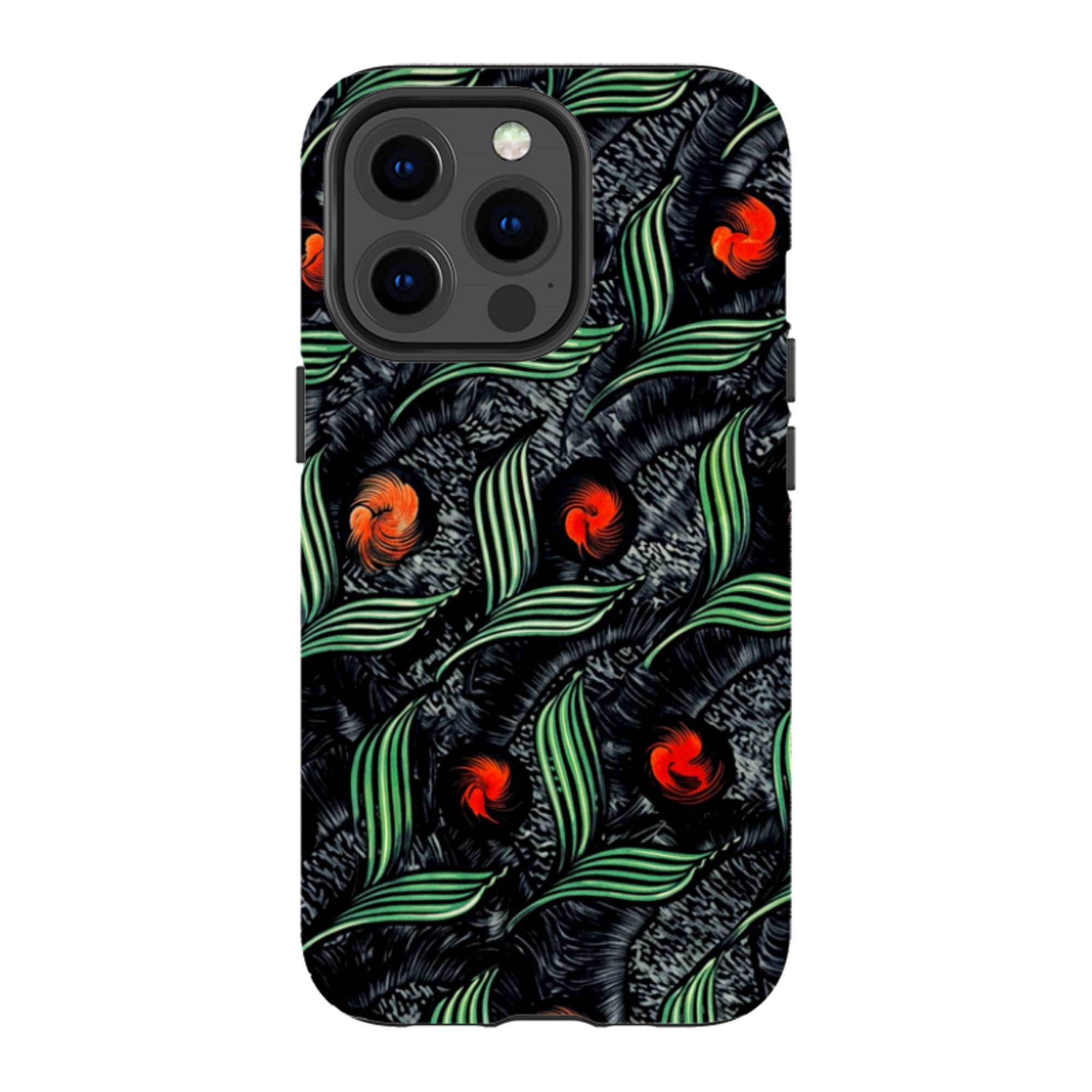 iPhone MagSafe Tough Case - Dark Botanical