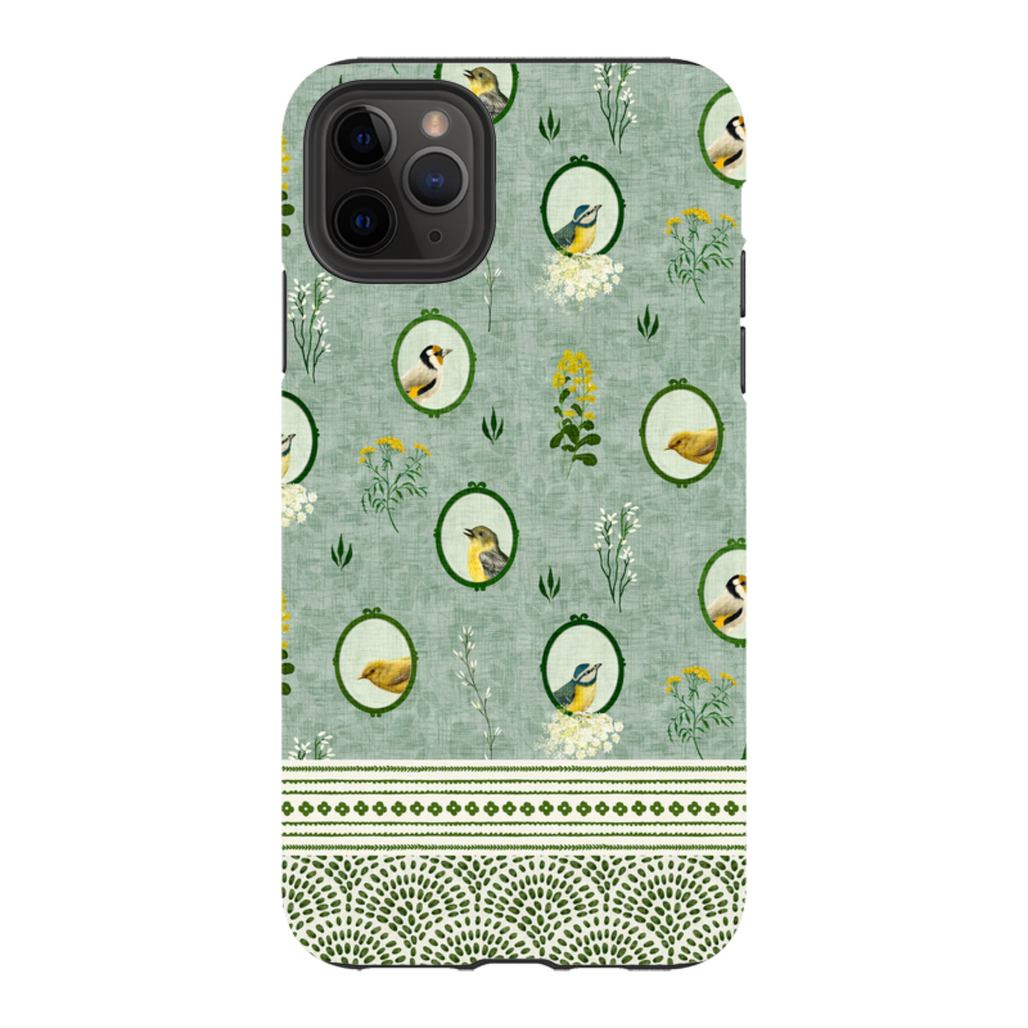 iPhone Tough Case - Song Bird Frames 2 By Katherine Quinn