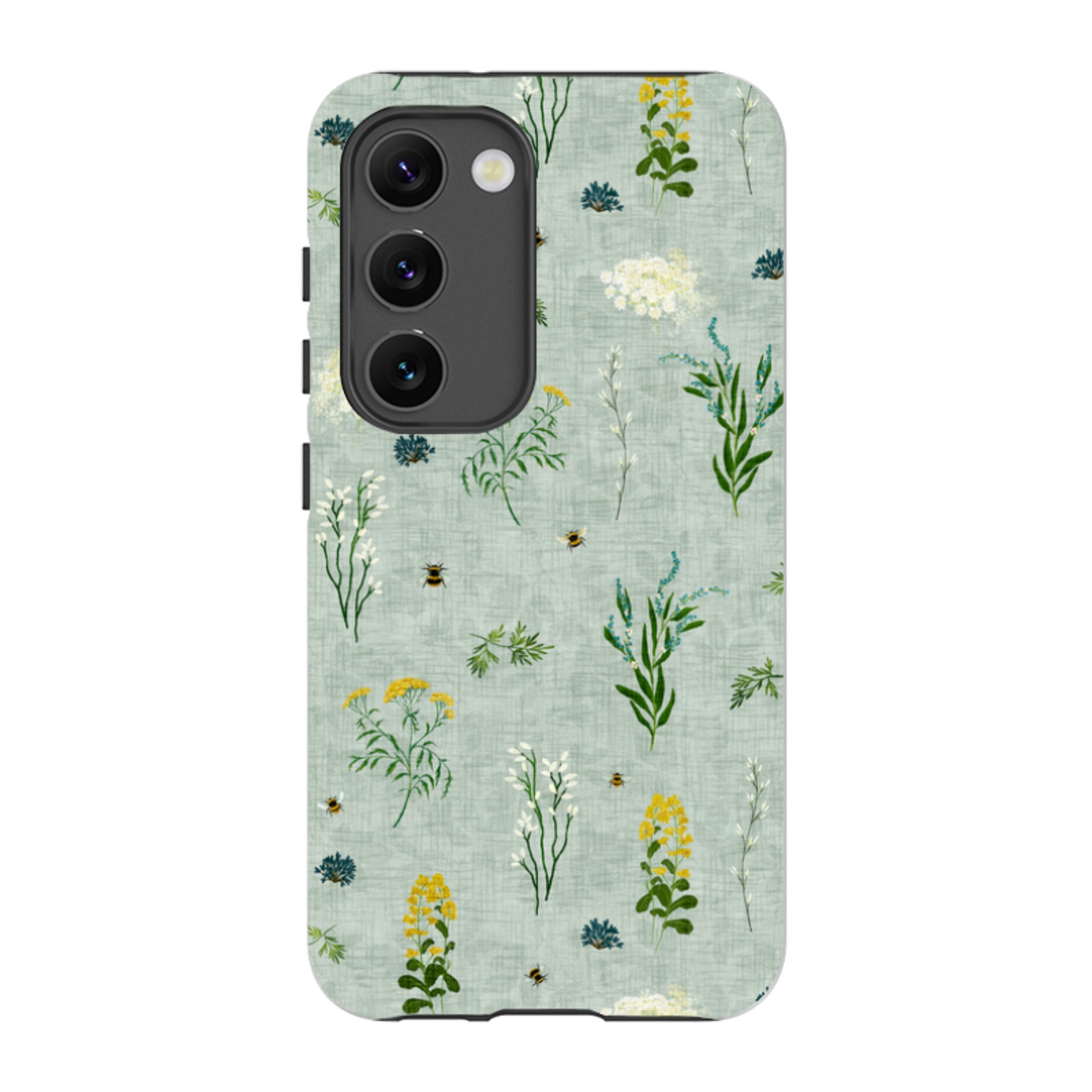 Samsung Tough  Case - Song Bird Florals and Bees By Katherine Quinn
