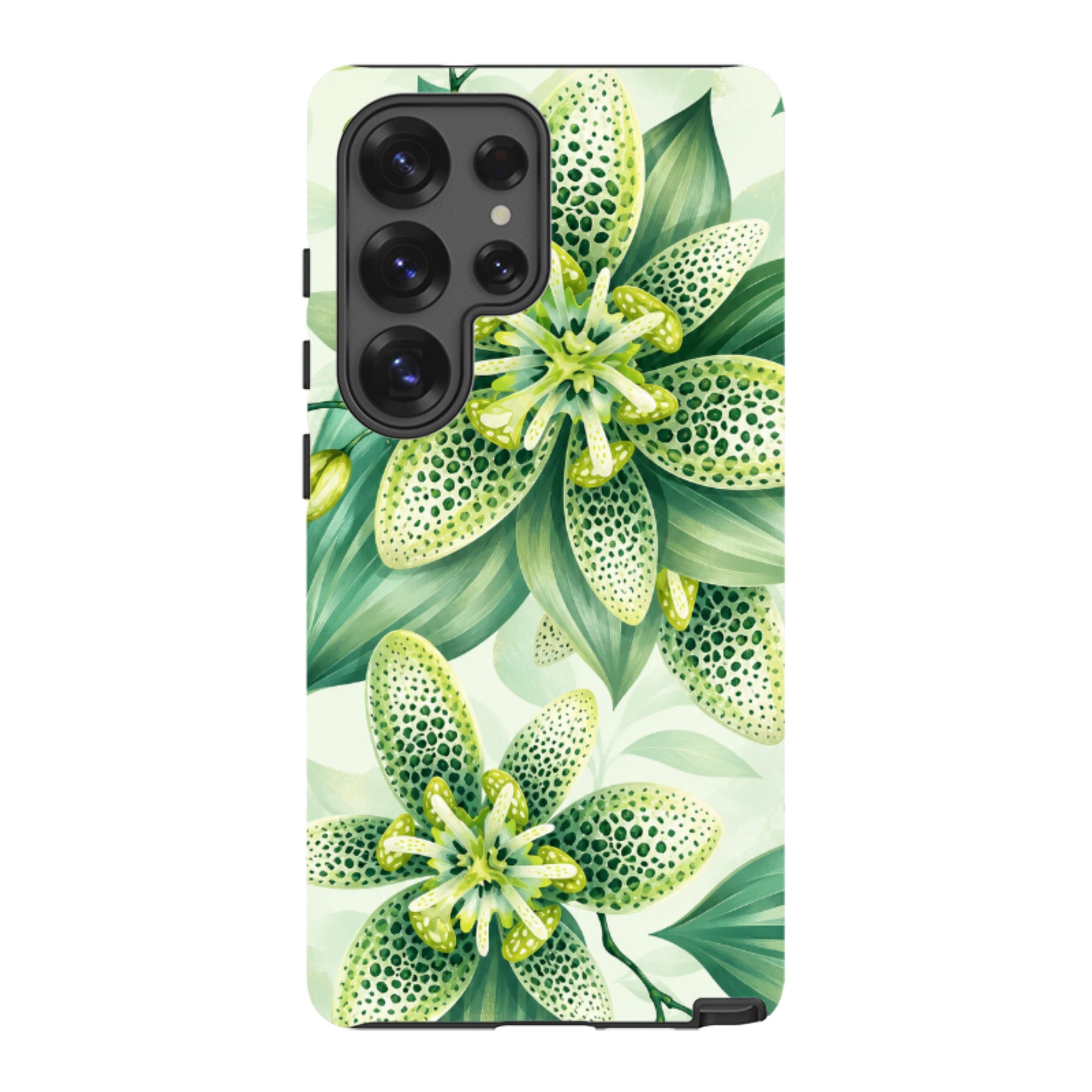 Samsung Tough Case - Sage Green Lily
