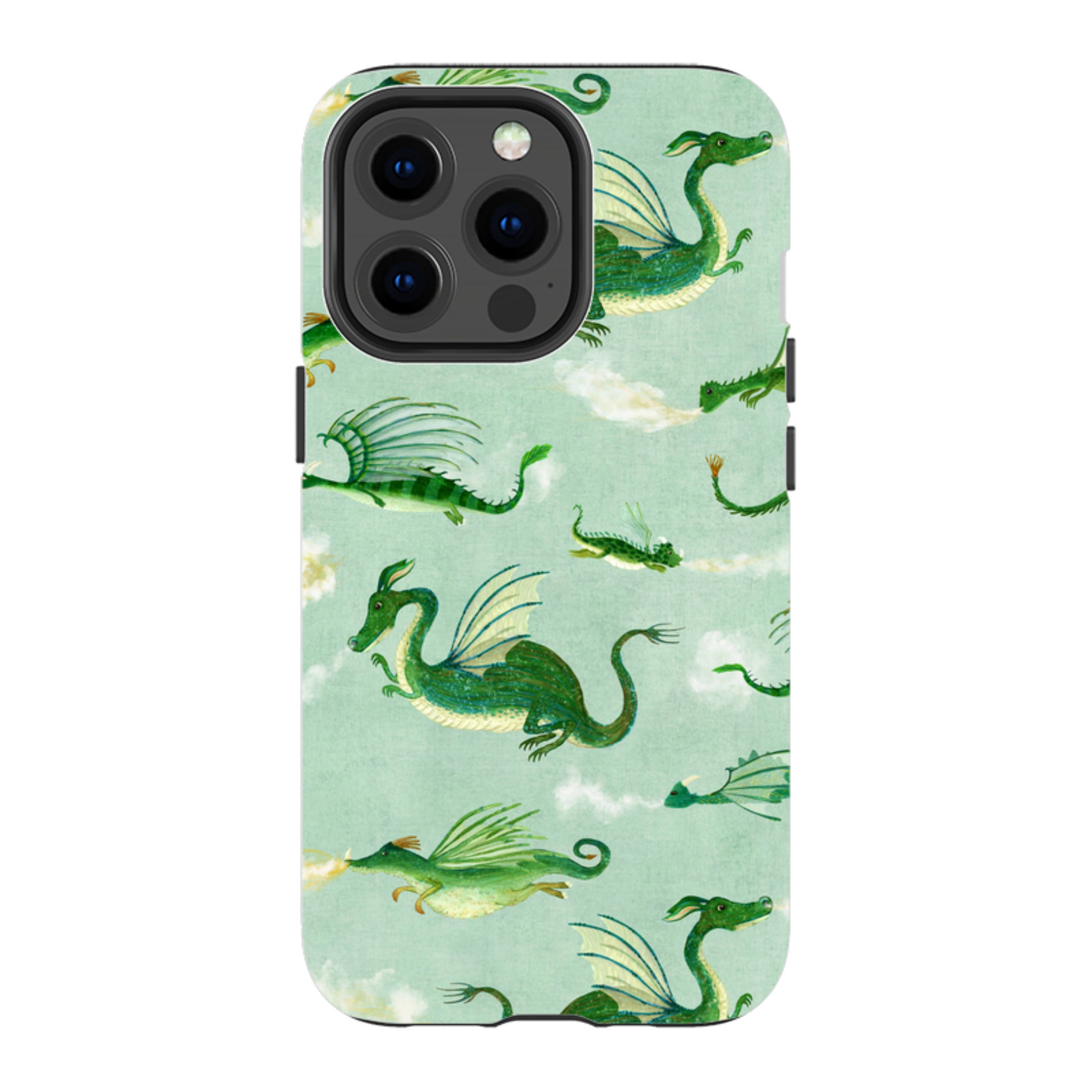 iPhone MagSafe Tough Case - Dragons By Katherine Quinn