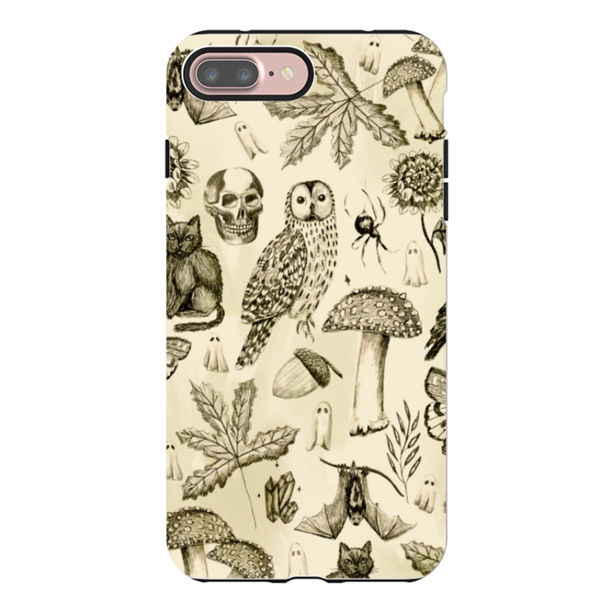 iPhone Tough Case - Pencil Fall By Abby Jacobs