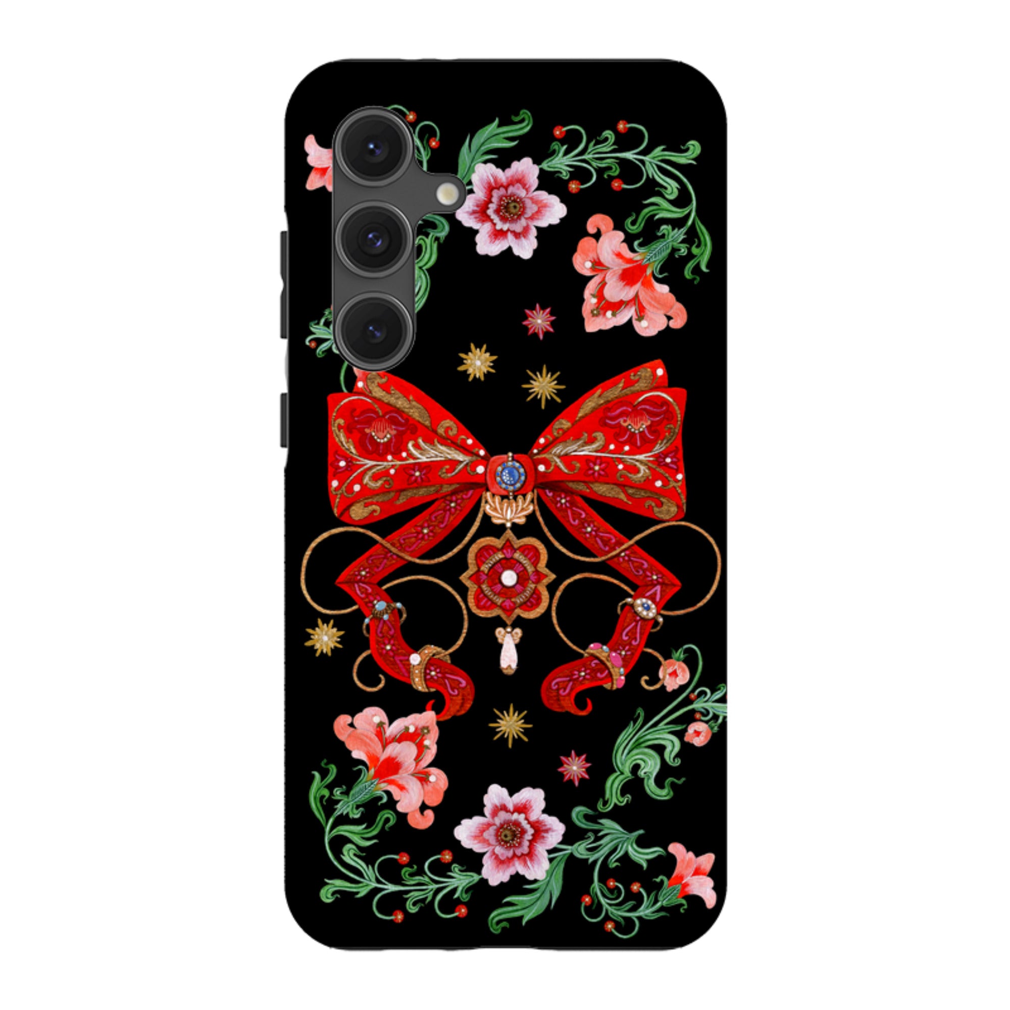 Samsung Tough  Case - Five Gold Ring By Maria Matos