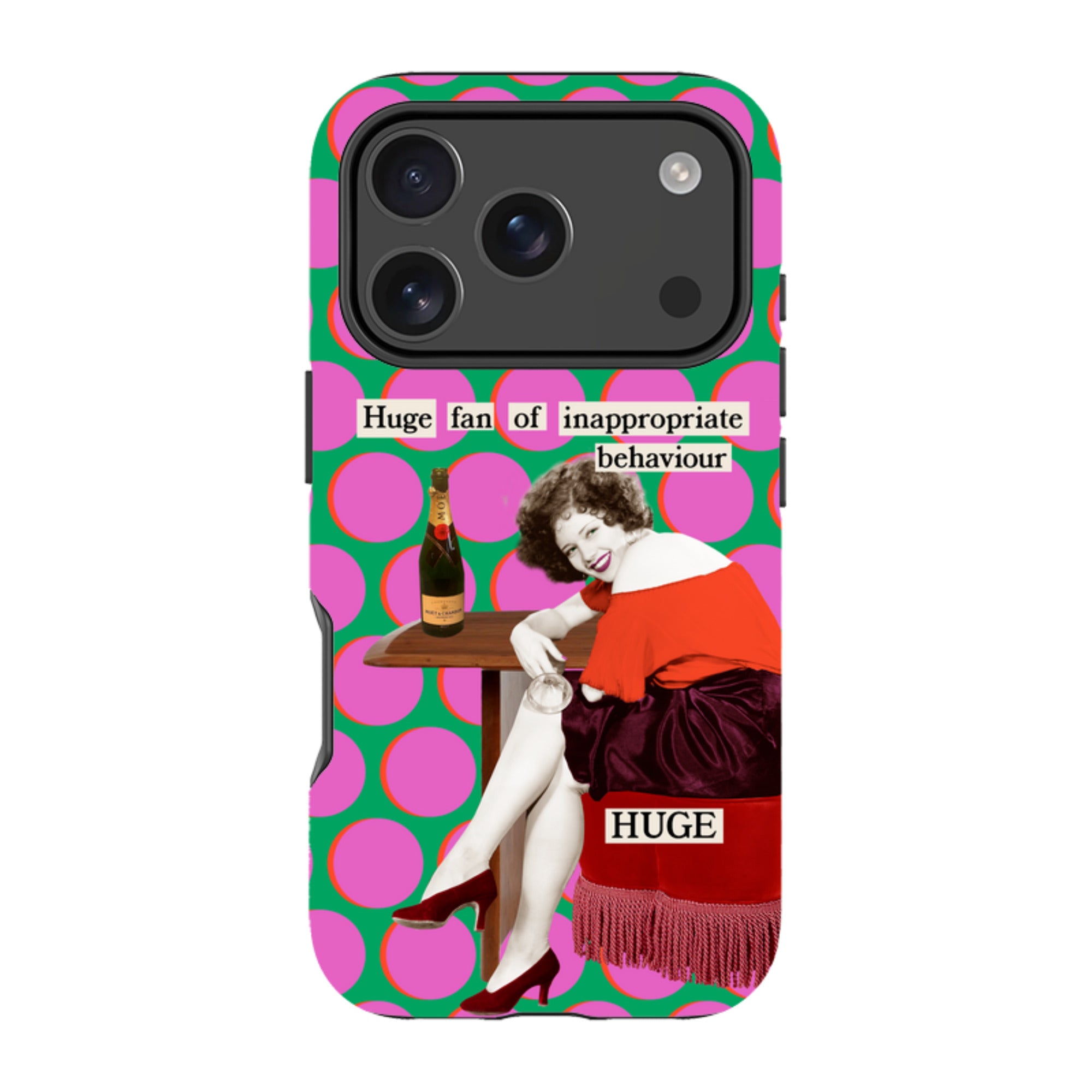 iPhone Tough Case - Inappropriate By Clare Jordan