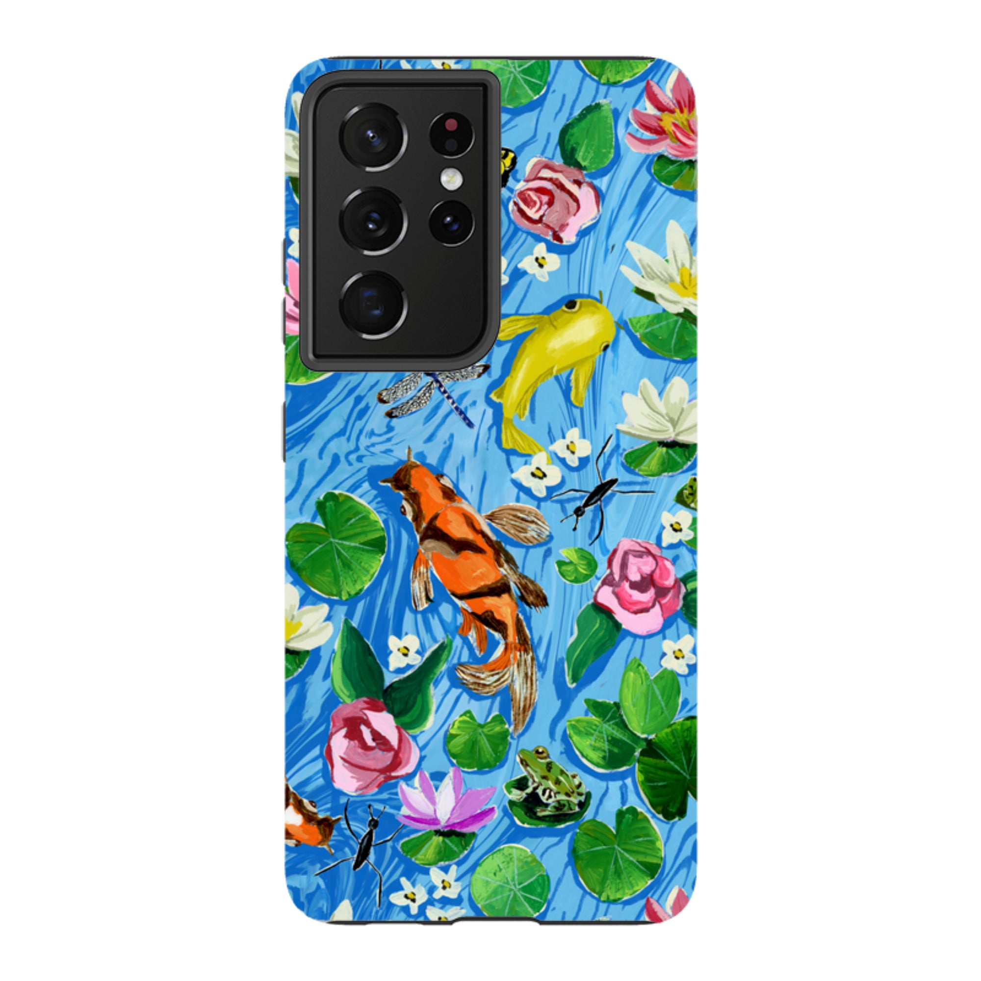 Samsung Tough Case - Floral Pond By Abby Jacobs