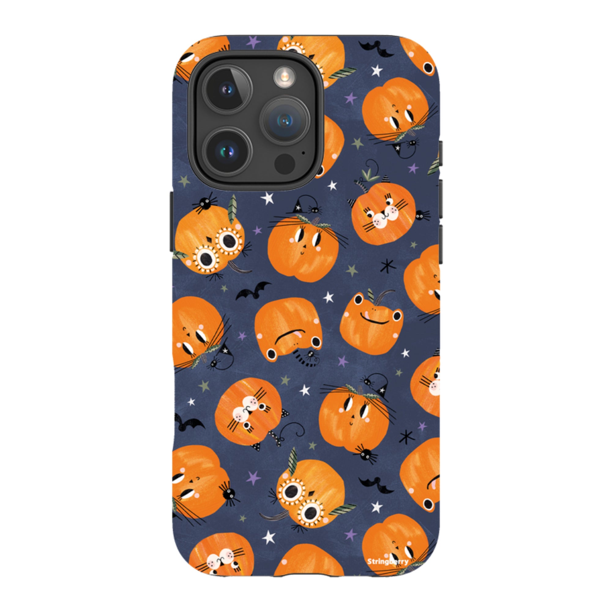 iPhone MagSafe Tough Case -  Halloween Pumpkin Dark By Ali Brookes