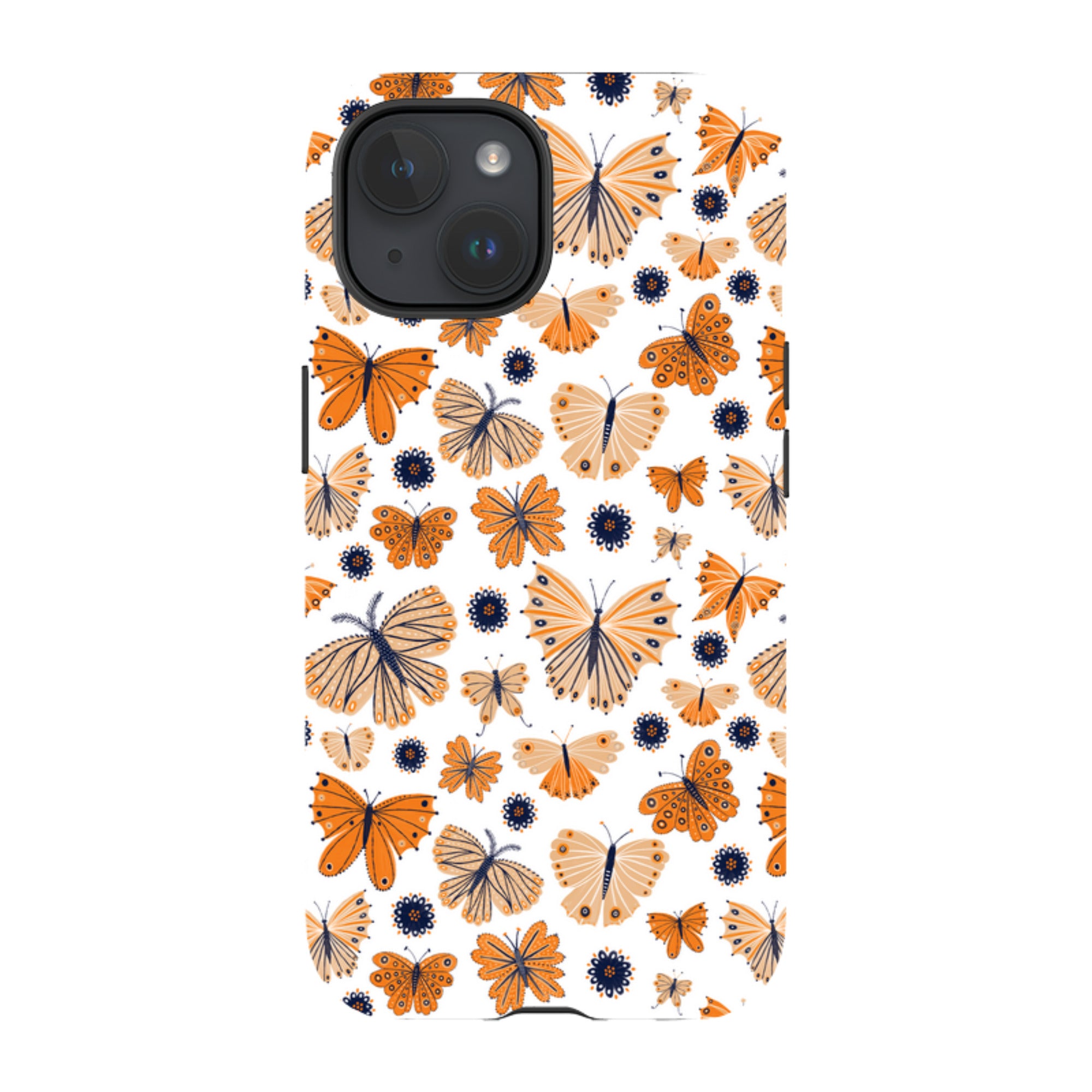 iPhone Tough Case - Butterfly Patterns By Lee Foster Wilson