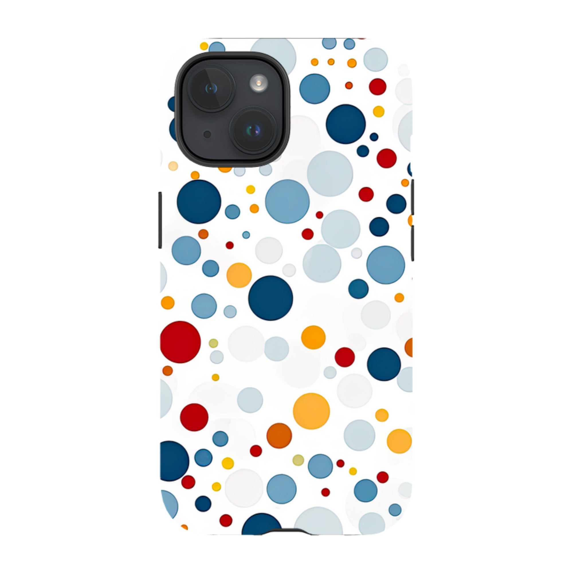 iPhone MagSafe Tough Case - Space Polka Dots