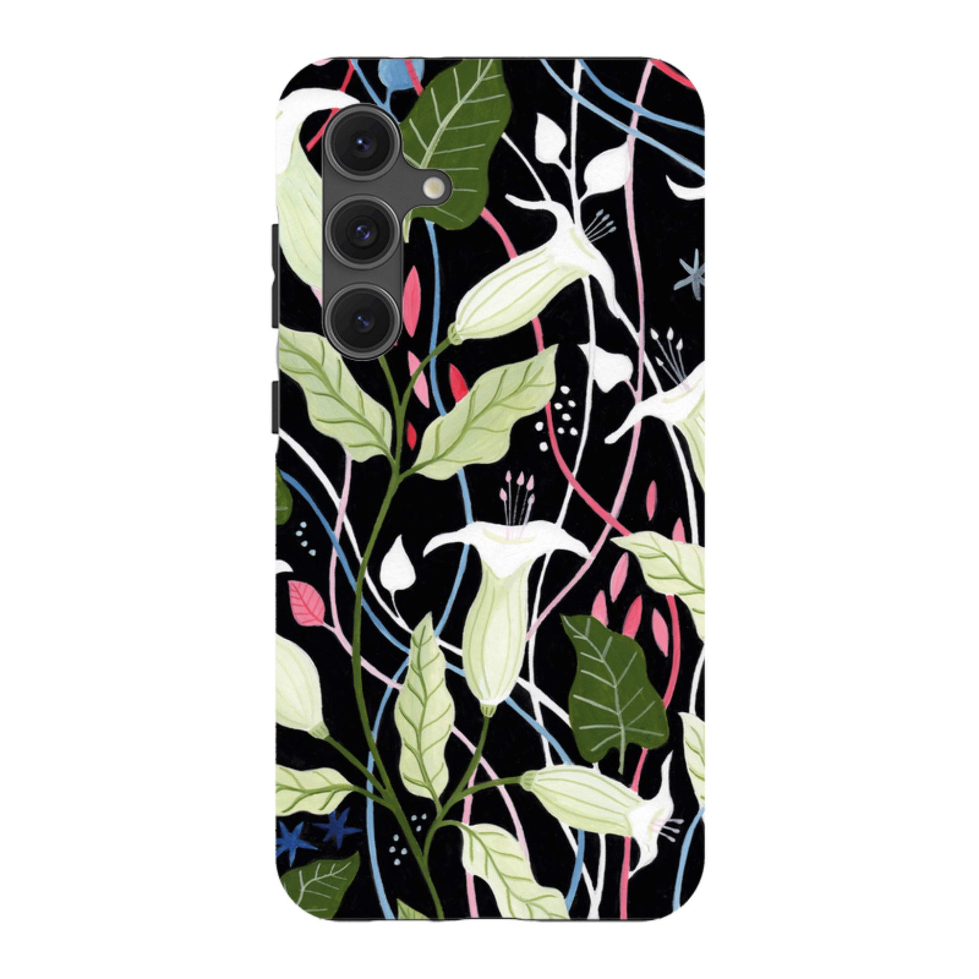 Samsung Tough Case - Trumpet Flowers By Bex Parkin