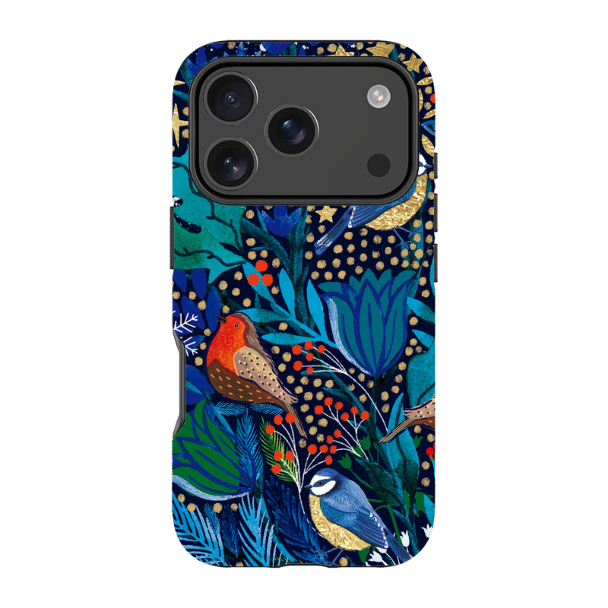 iPhone MagSafe Tough Case - Xmas Robin I By Emma Frances Grant