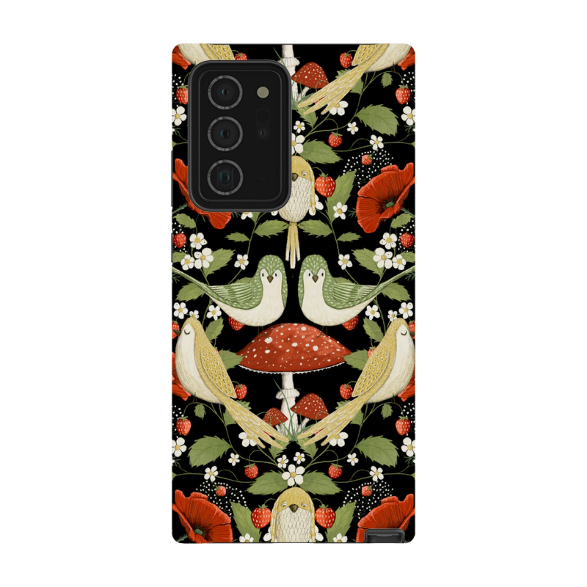 Samsung Tough  Case - Red Poppies By Maja Lindberg