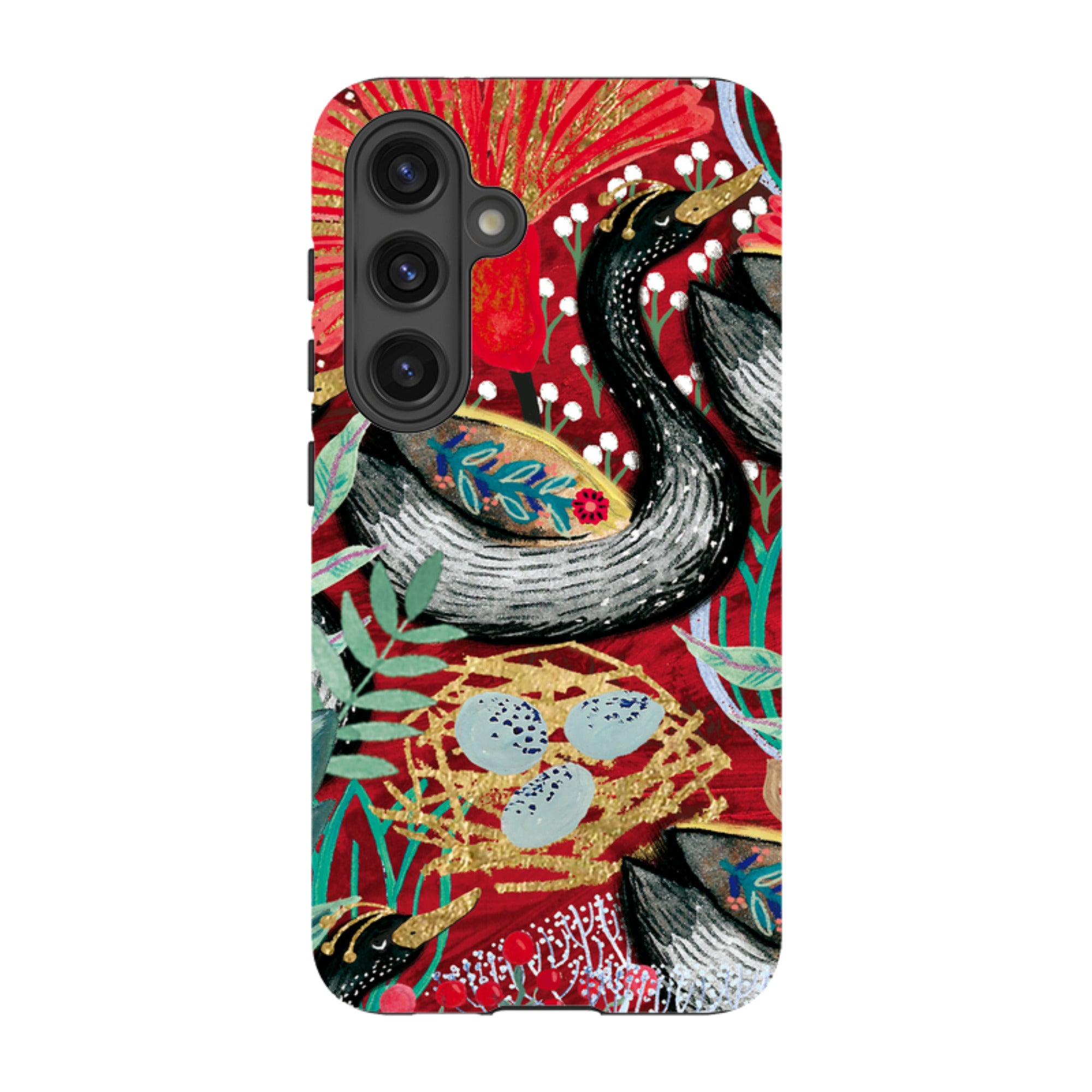 Samsung Tough Case - Eight Geese A Laying By Emma Frances Grant