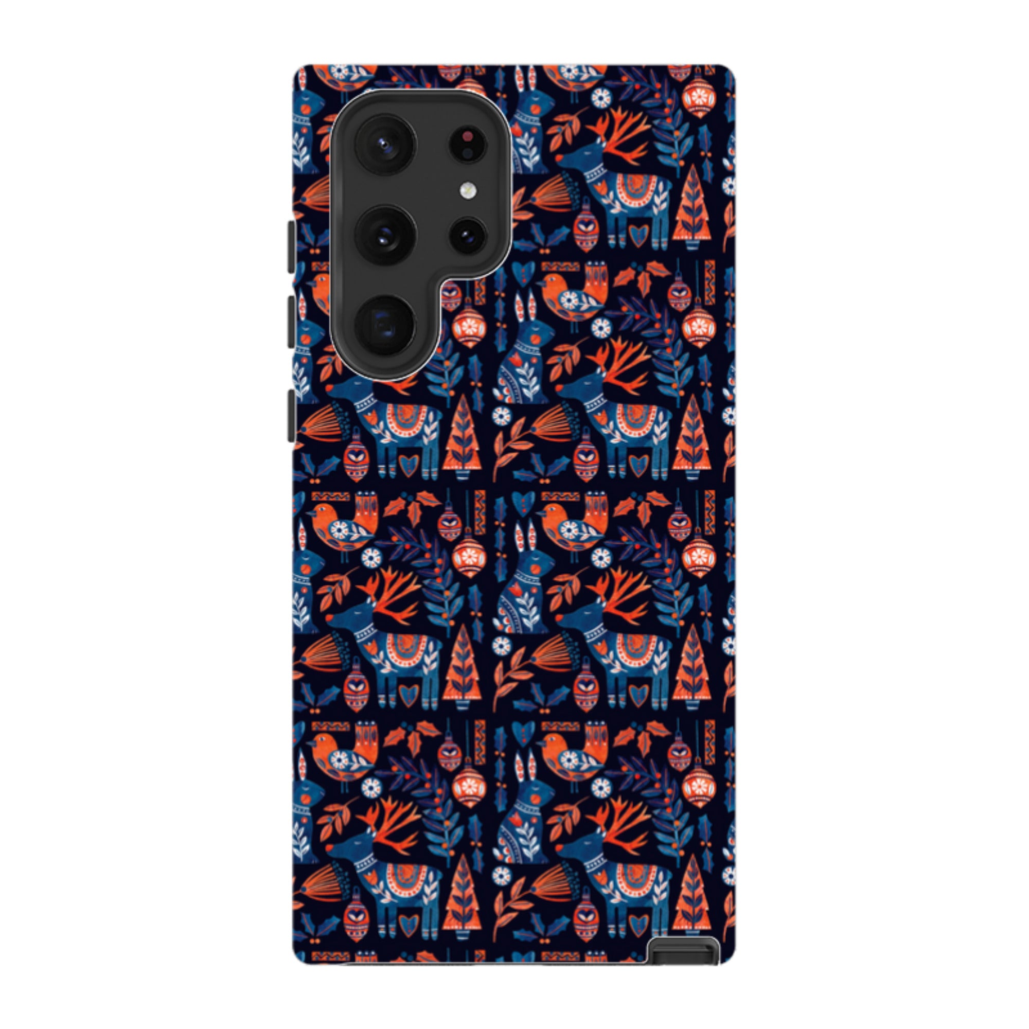 Samsung Tough Case - Scandi Animals Dark By Tracey English
