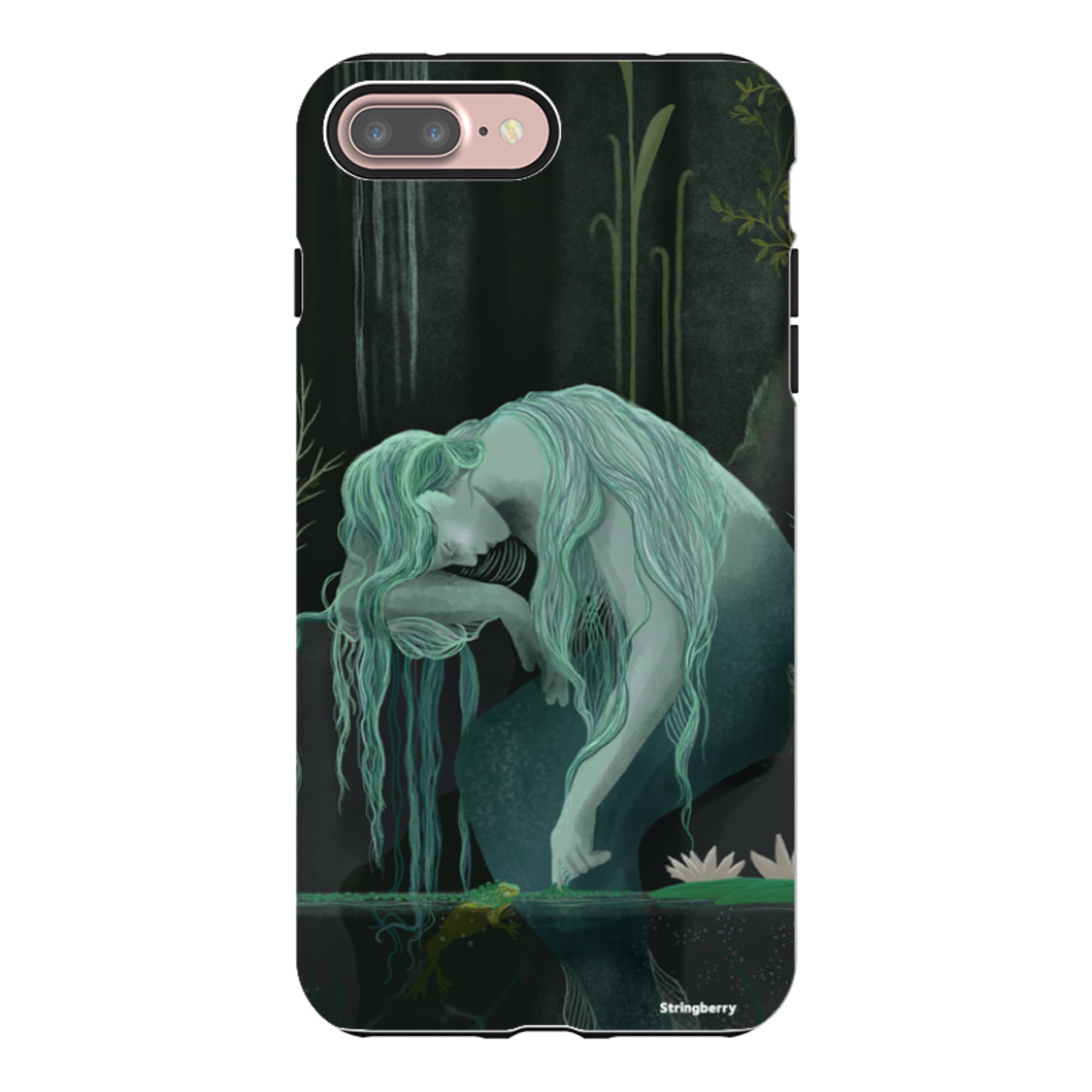 iPhone Tough Case - Mermaid By Anna Stead