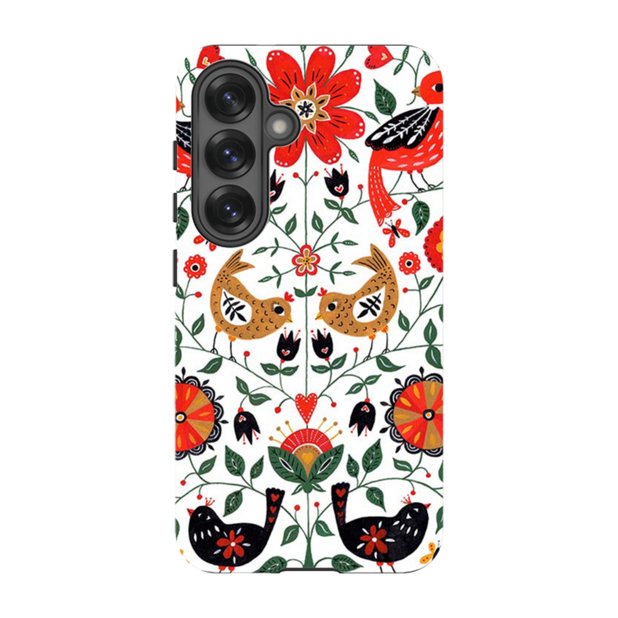 Samsung Tough Case - Birds And Floral By Suzy Taylor